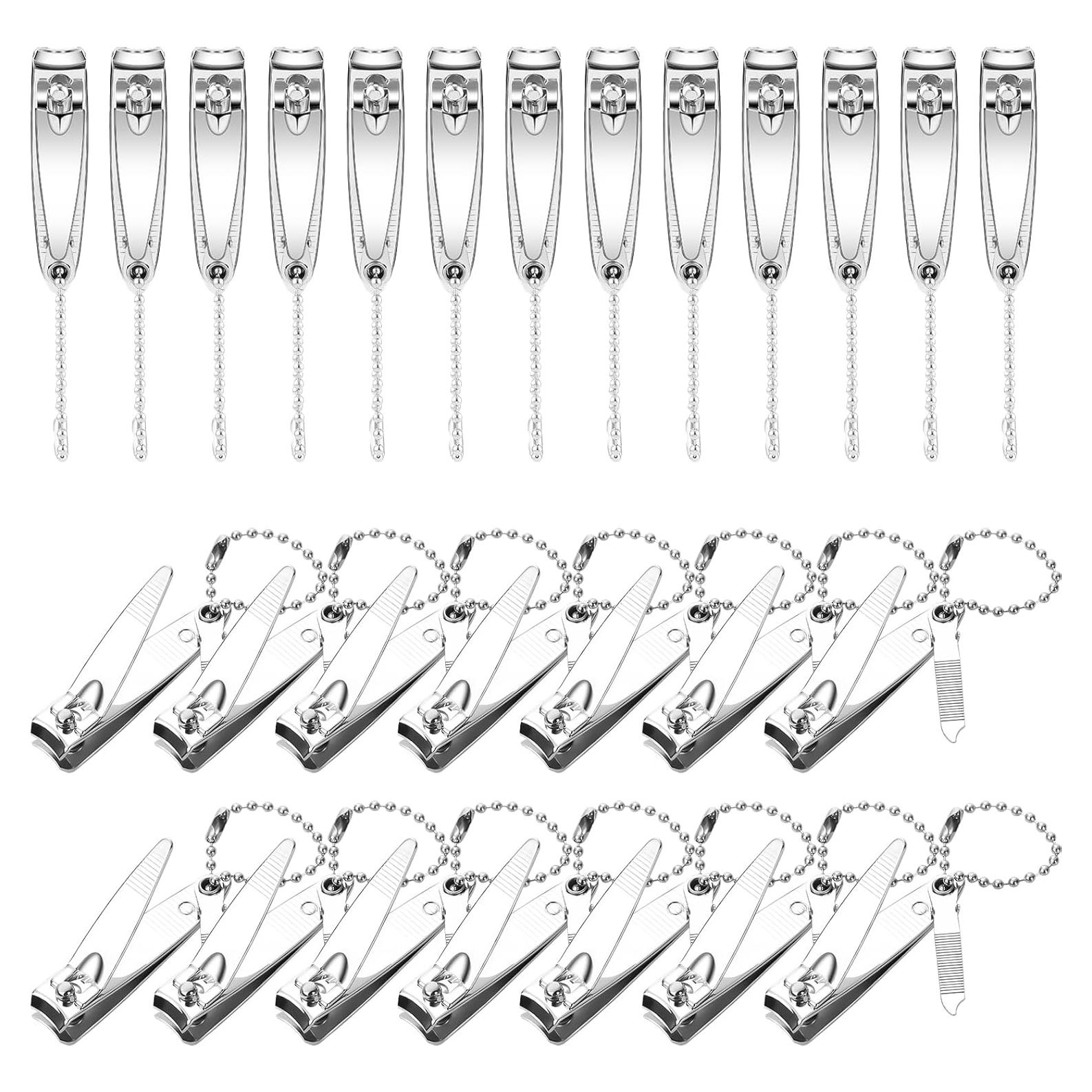 Kit de Cortauñas de Acero Inoxidable Mudder 28 Piezas