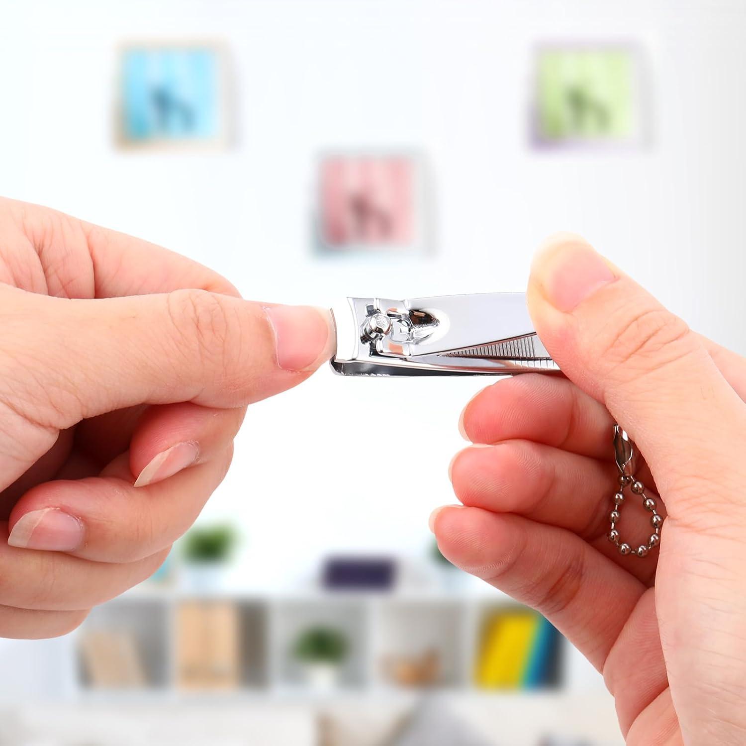 Kit de Cortauñas de Acero Inoxidable Mudder 28 Piezas