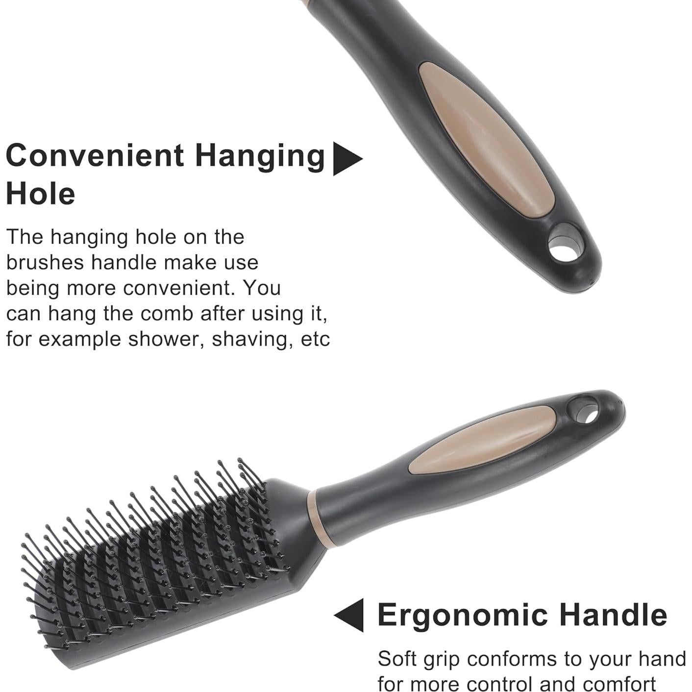 Cepillo Ventilado VOCOSTE para Secado Rápido - Negro