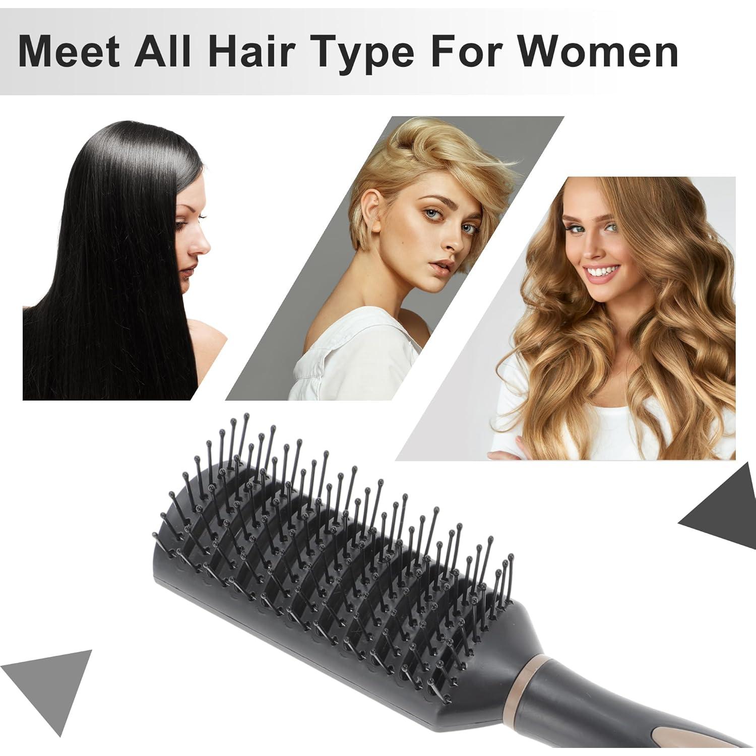 Cepillo Ventilado VOCOSTE para Secado Rápido - Negro