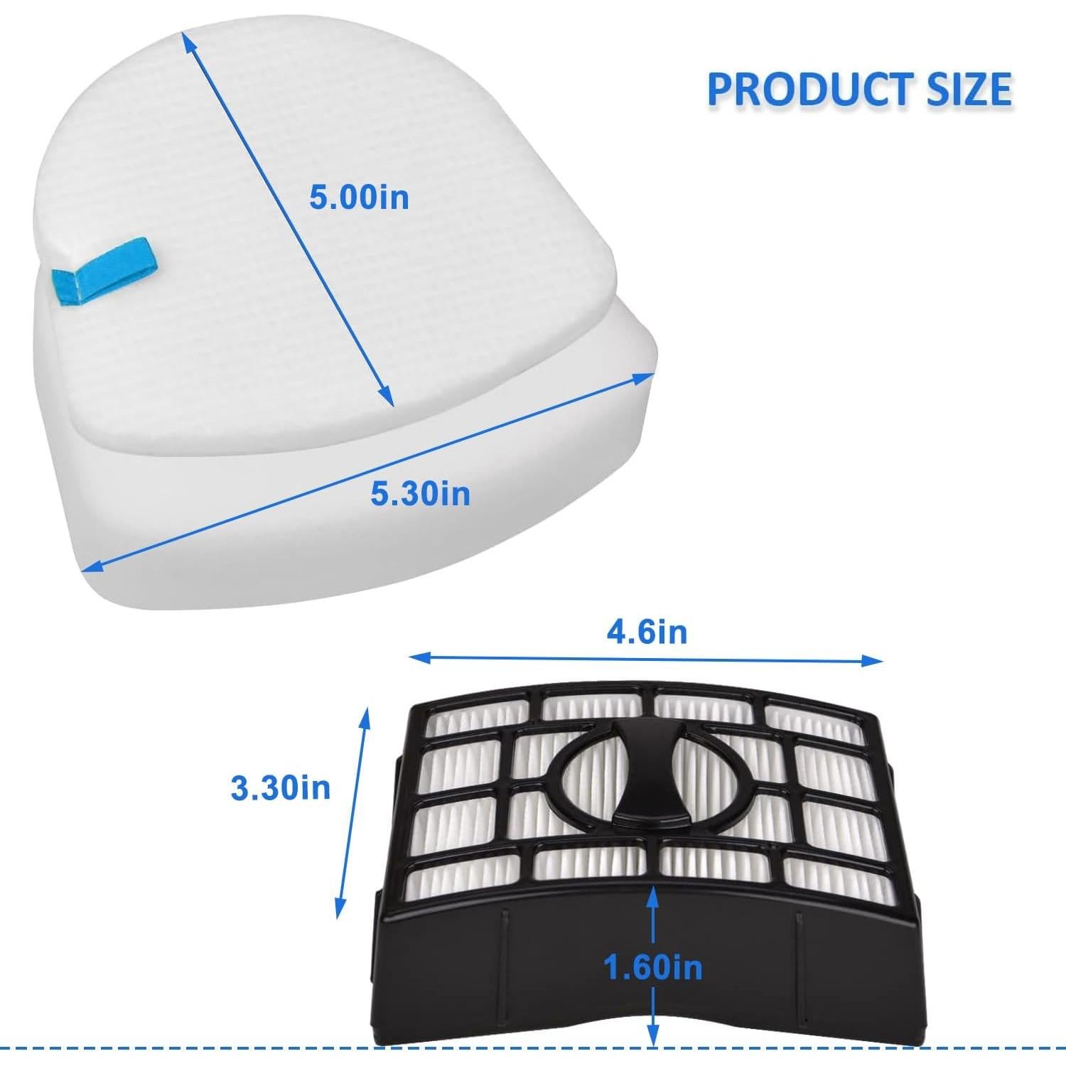 Filtro de Reemplazo Shark Navigator ZU560 ZD201 - 6 Piezas