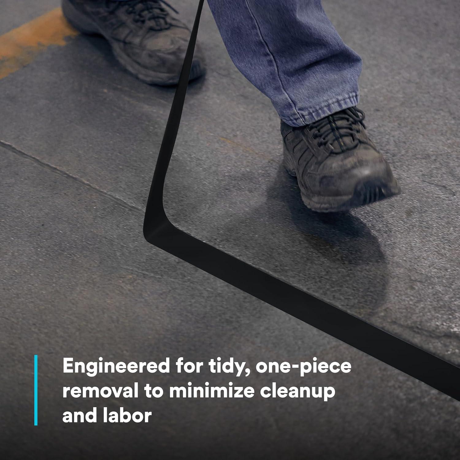 Cinta de Vinilo 3M 471, 5 cm x 10 m, Negro, Rollo para Marcado