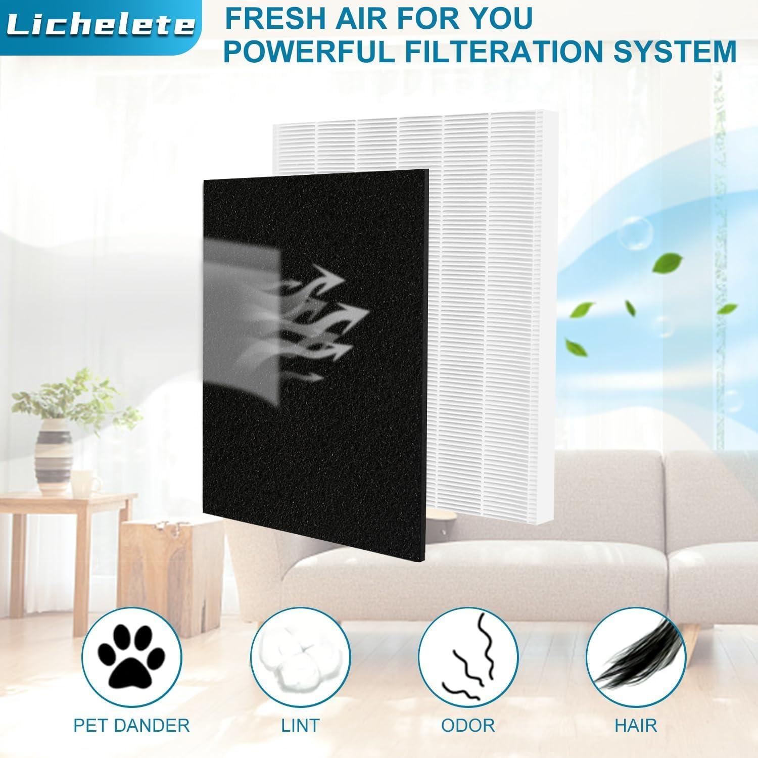 Conjunto de Filtros Lichelete AP-1512HH para Purificador Coway