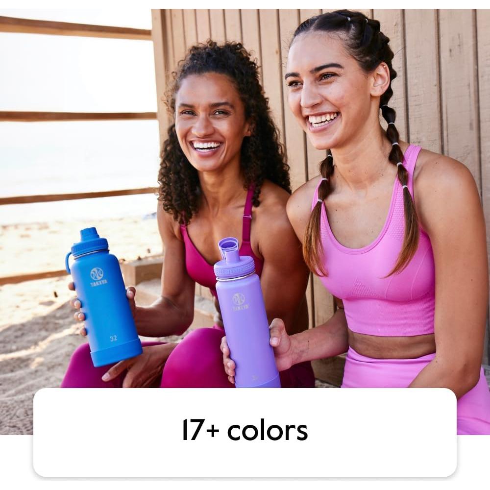 Botella Acero Inoxidable Takeya Actives 1.89L Onyx