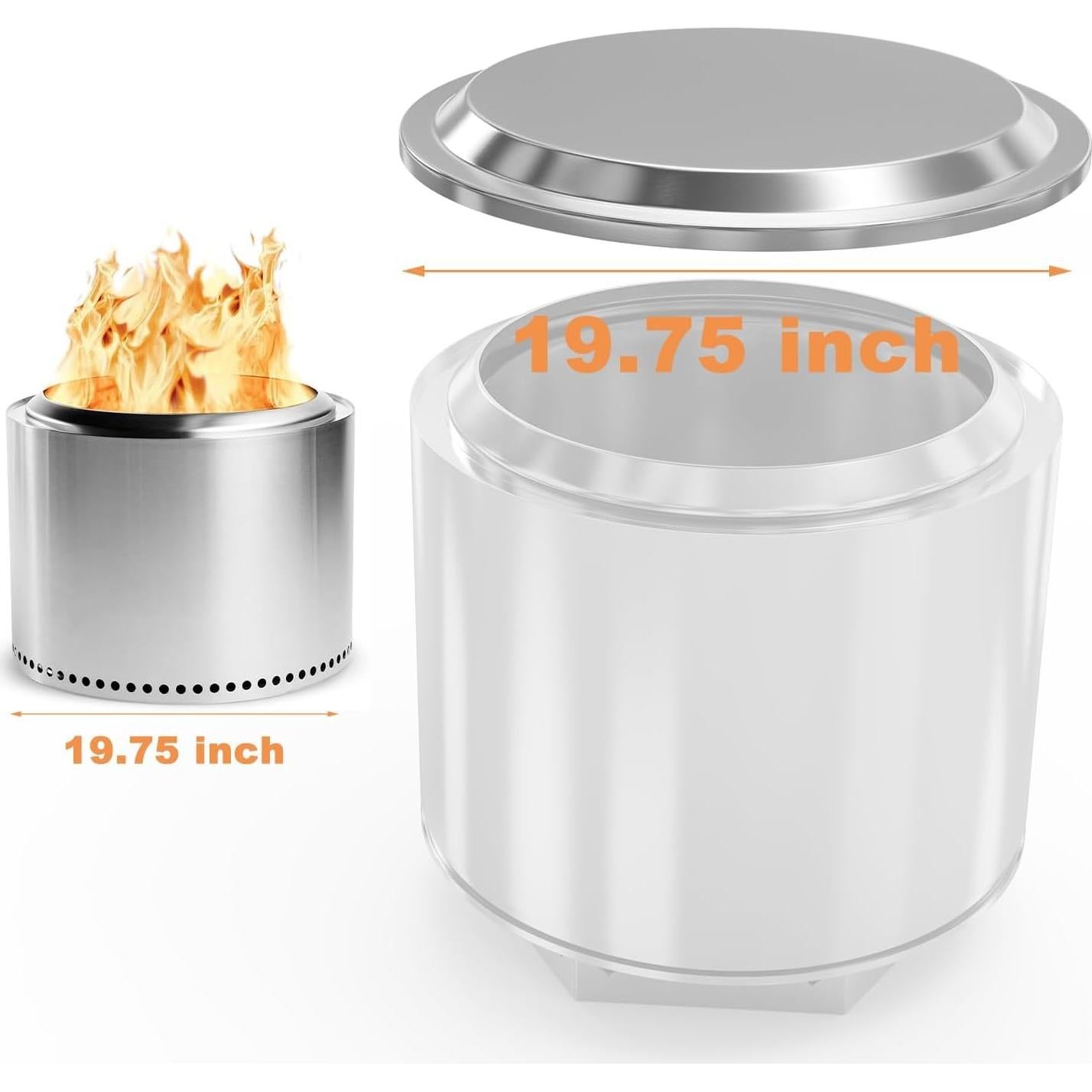 Tapa de Fogata Blackhoso para Solo Stove Bonfire 49.5 cm