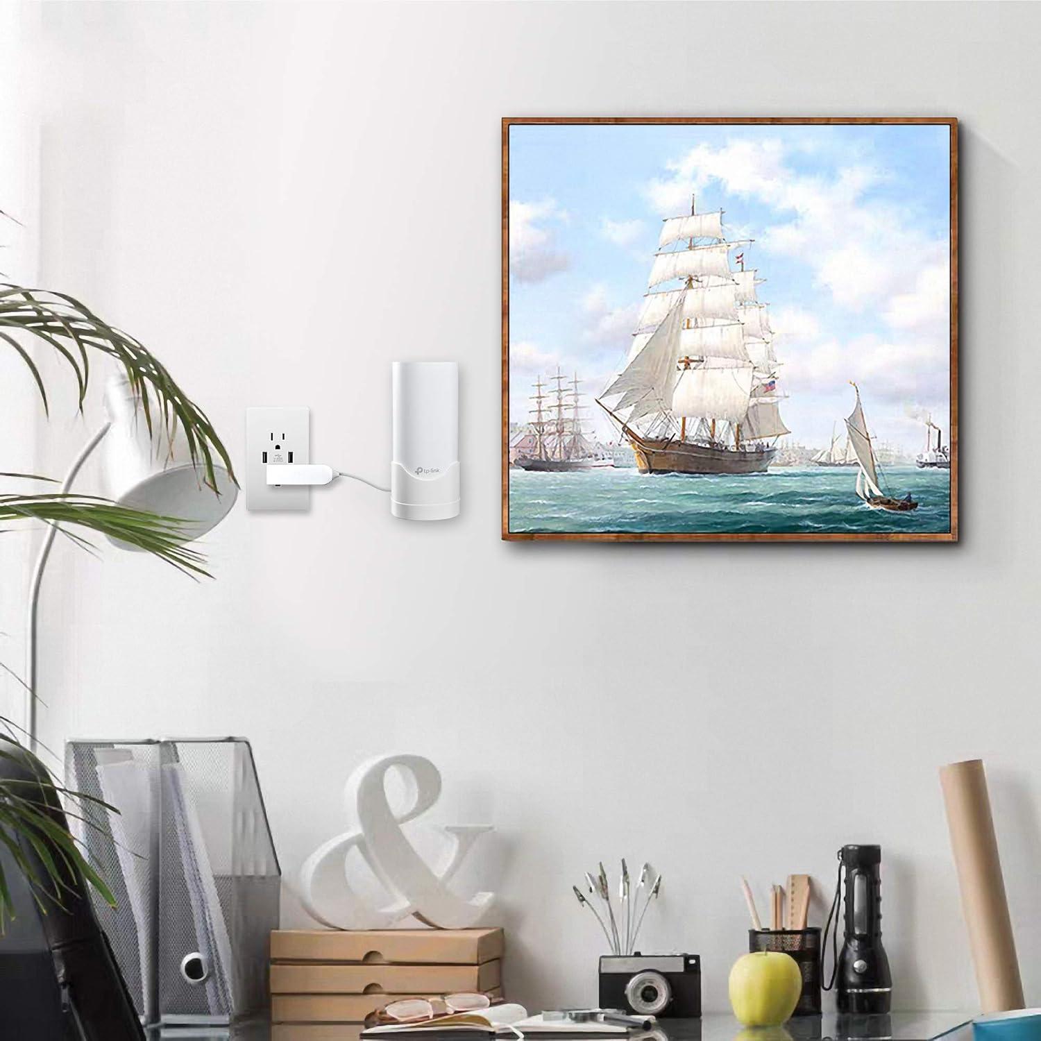 Soporte de Pared para Router WiFi Deco S4, S7, M4, P9, W2400 - 2 Paquete