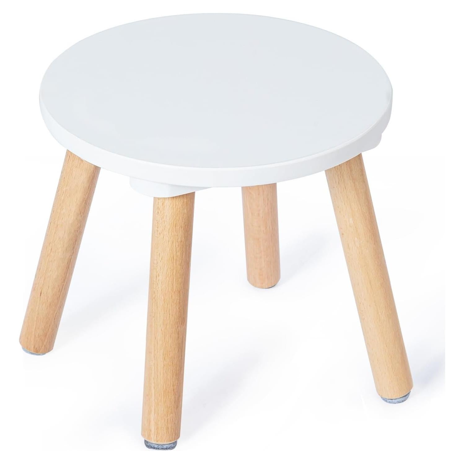 Taburete de Madera para Niños Frogprin 25.4 cm Antideslizante