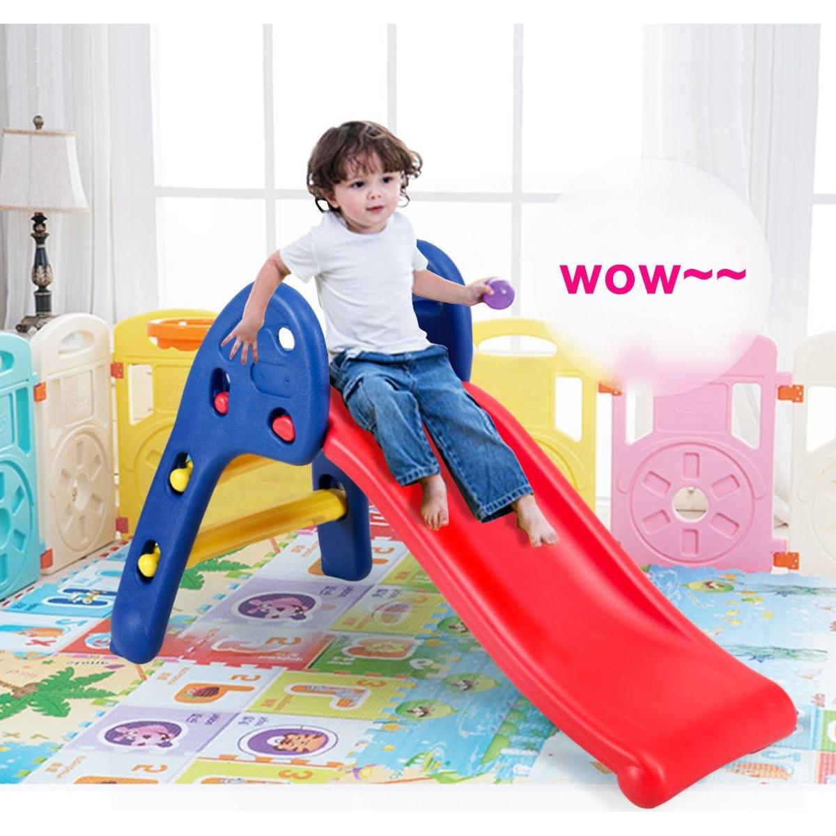 Deslizador Plegable Baby Joy Riel Elíptico para Niños 3-8 Años