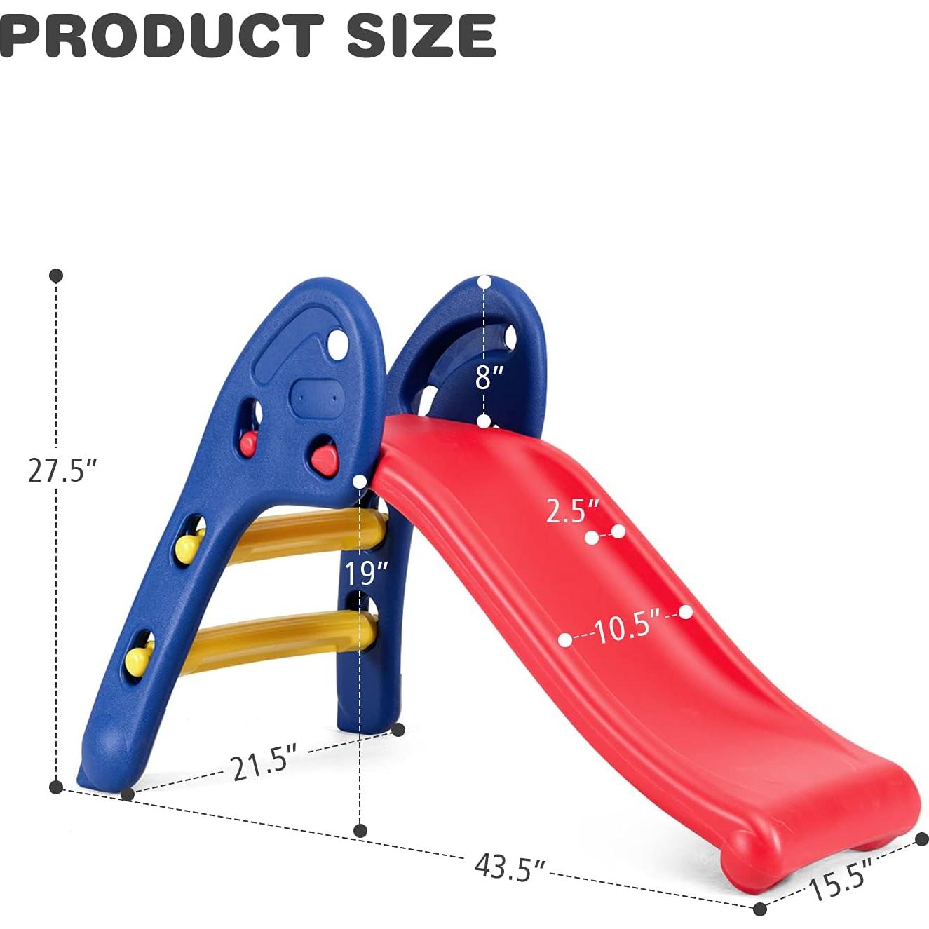 Deslizador Plegable Baby Joy Riel Elíptico para Niños 3-8 Años