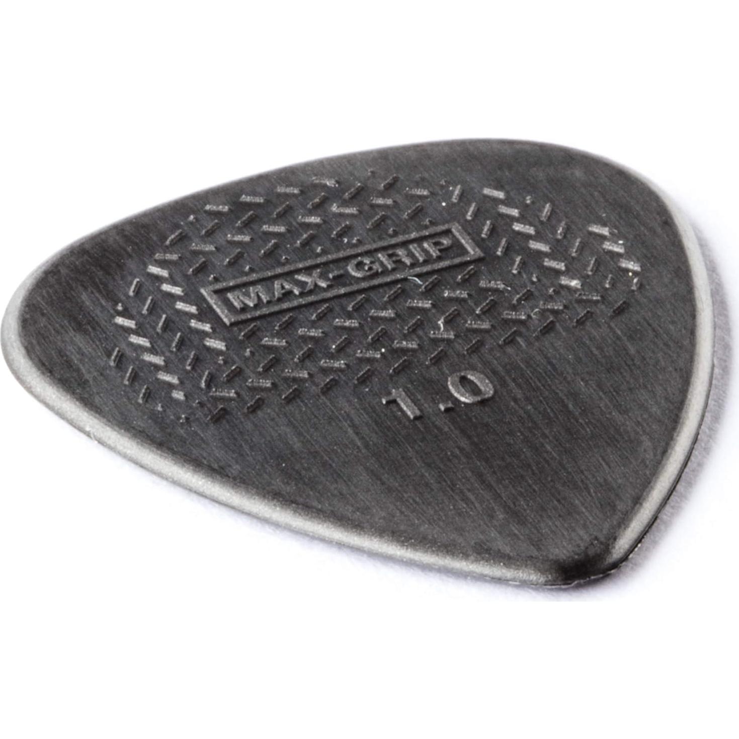 Picos de guitarra Dunlop Max Grip Nylon 1.0mm - 12 unidades