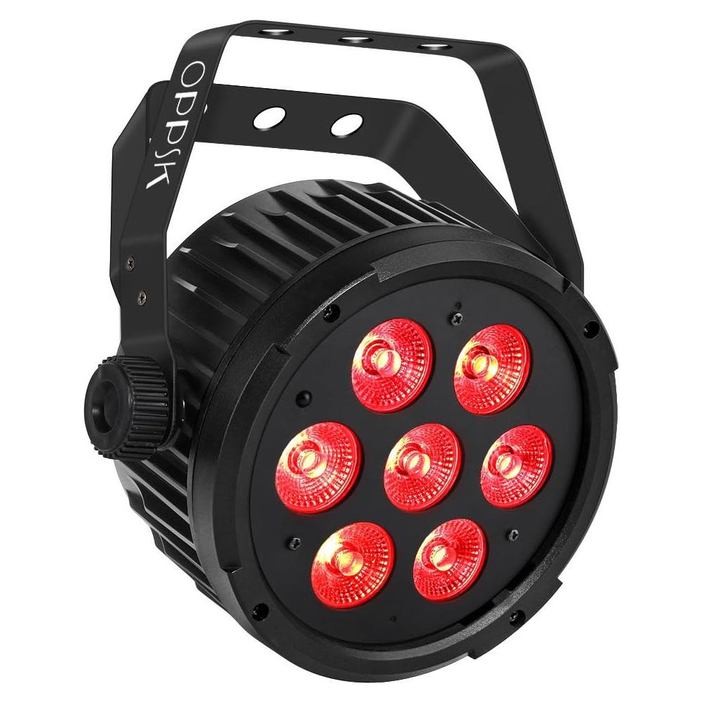 Luz Par LED RGBWA 70W OPPSK 7LEDs para Eventos
