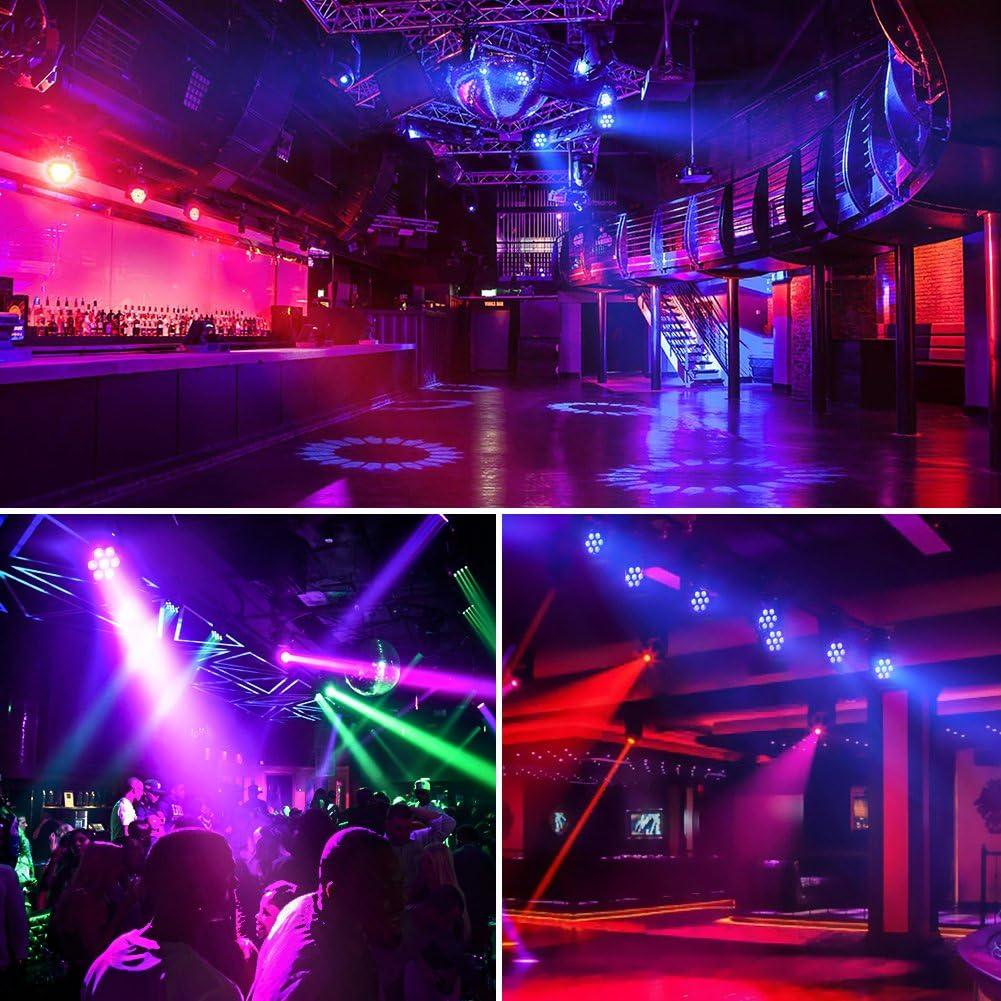 Luz Par LED RGBWA 70W OPPSK 7LEDs para Eventos