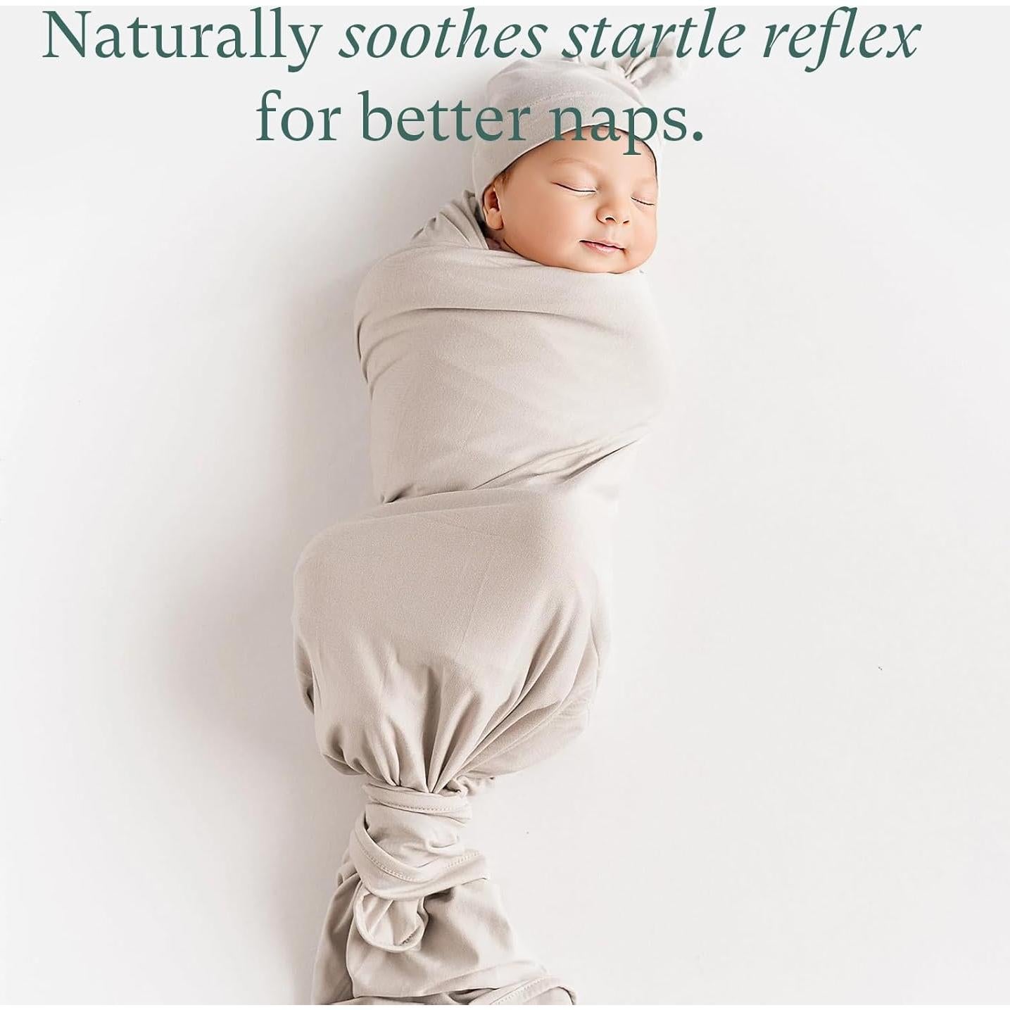 Manta de Envoltura PurComfy 119.4x119.4 cm Viscosa Bambú Bebé