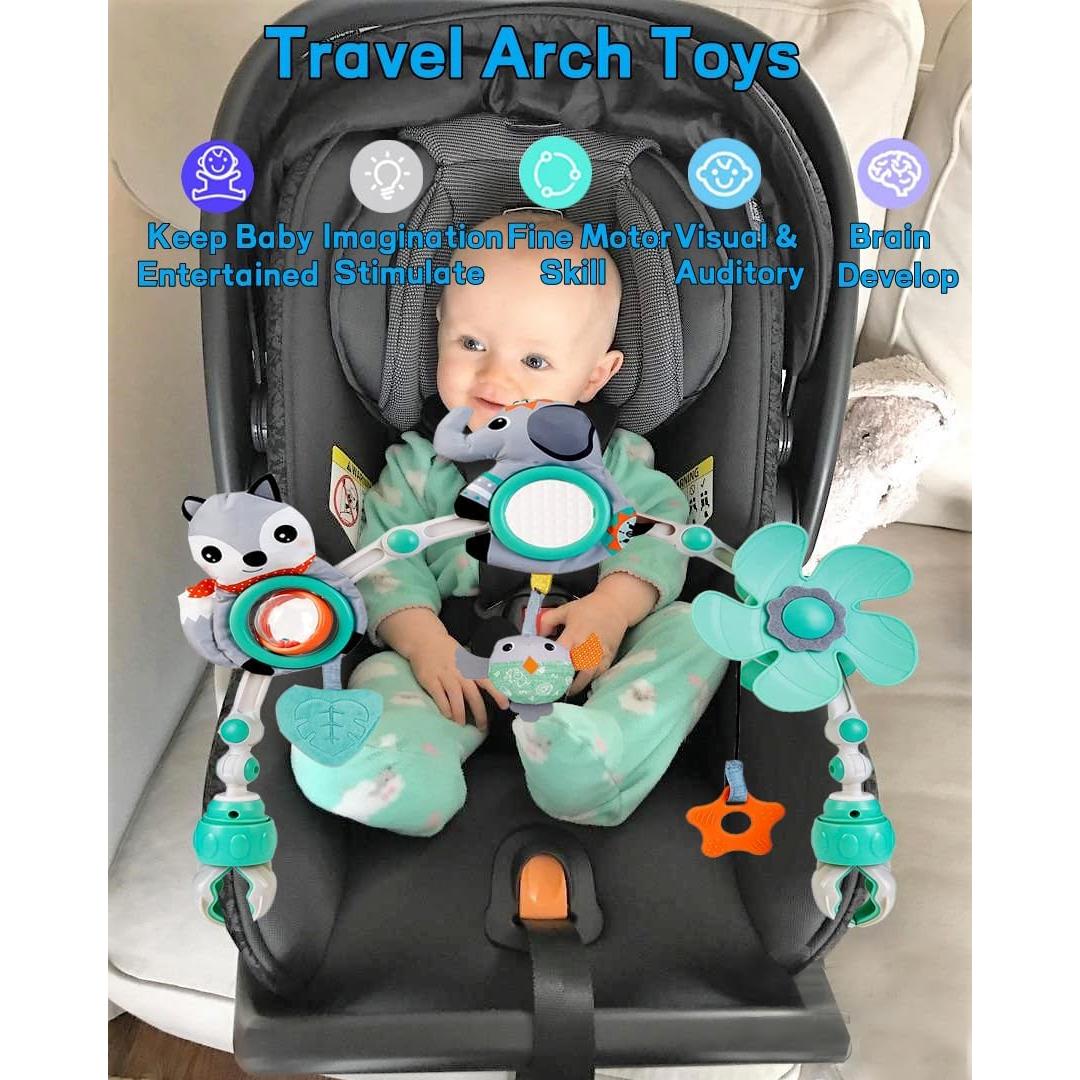 Móvil de Arco para Cochecito de Bebé XY - Juguetes Musicales 50.8x40.6cm