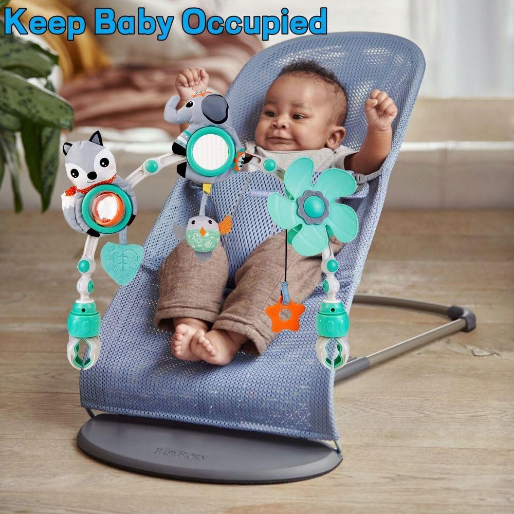 Móvil de Arco para Cochecito de Bebé XY - Juguetes Musicales 50.8x40.6cm