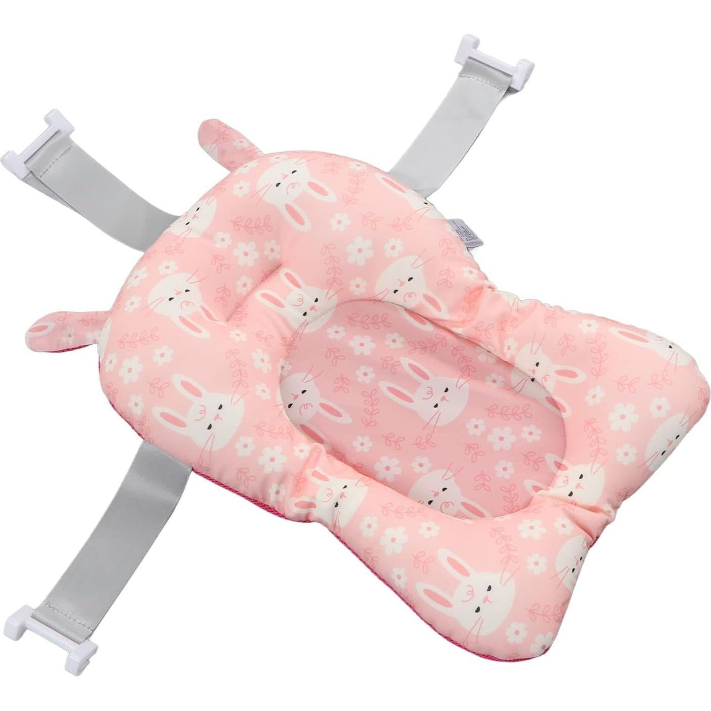 Cojín de Baño para Bebés Dpofirs - Antideslizante Rosa 50x34cm