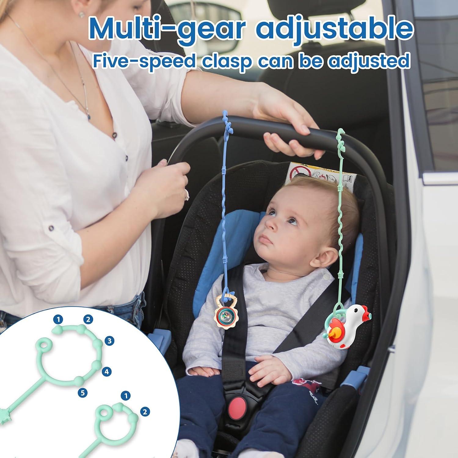 Correas para Juguetes de Bebé RTMOK - Set de 6 Silicona