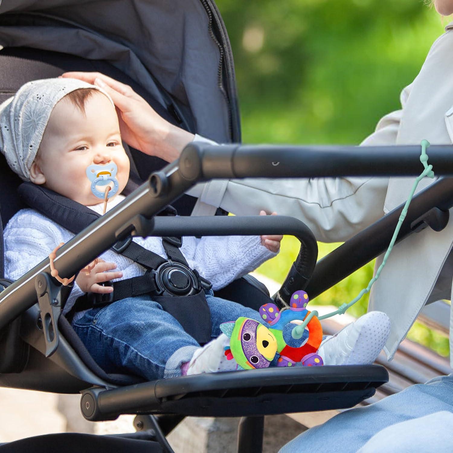 Correas para Juguetes de Bebé RTMOK - Set de 6 Silicona