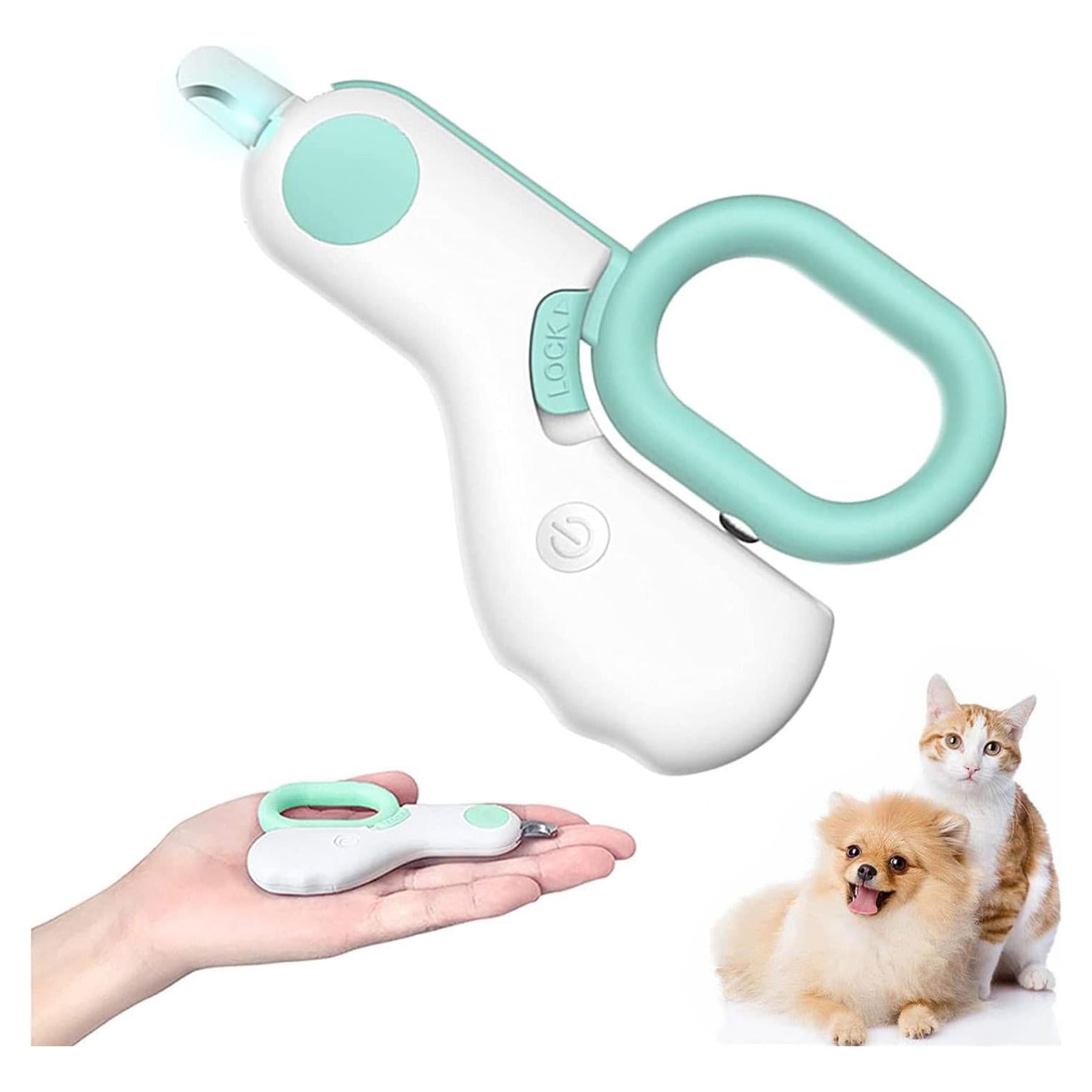 Cortauñas para Mascotas GuLuGun LED Azul - Cuchillas Afiladas