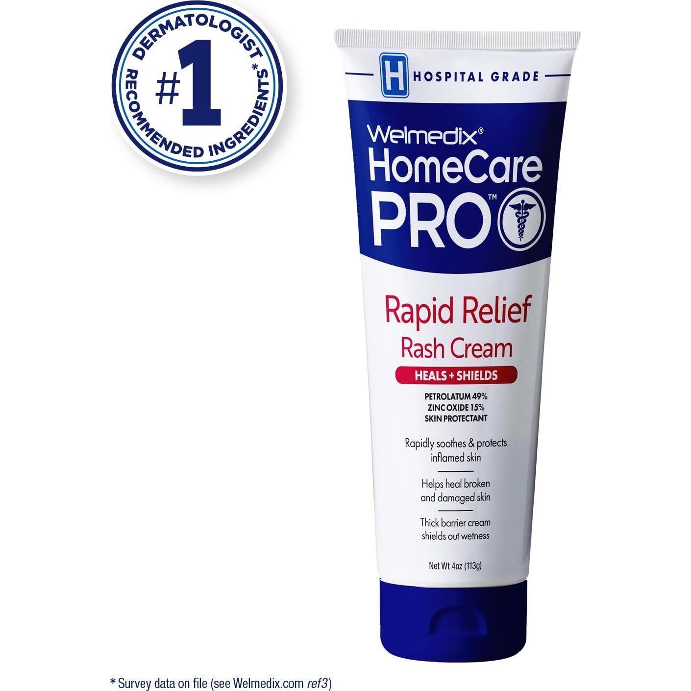 Crema para Erupciones de Pañal Welmedix 113.4 g - Alivio Rápido