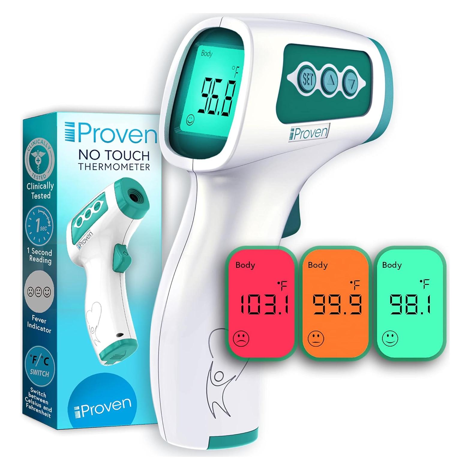 Termómetro Infrarrojo Sin Contacto iProven NCT-978 para Adultos y Bebés