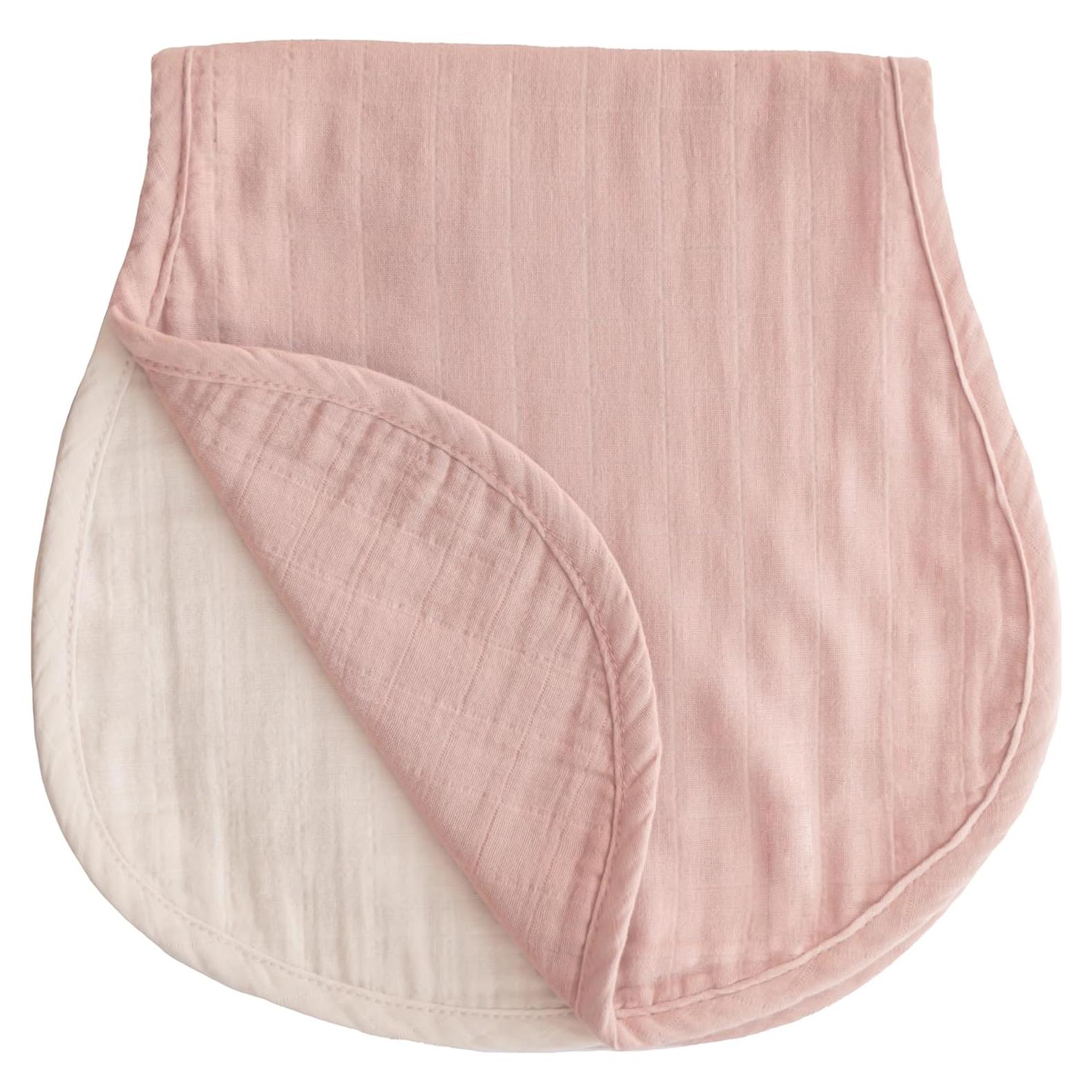 Paños de Eructo para Bebés Mushie - Algodón Orgánico, Set de 2