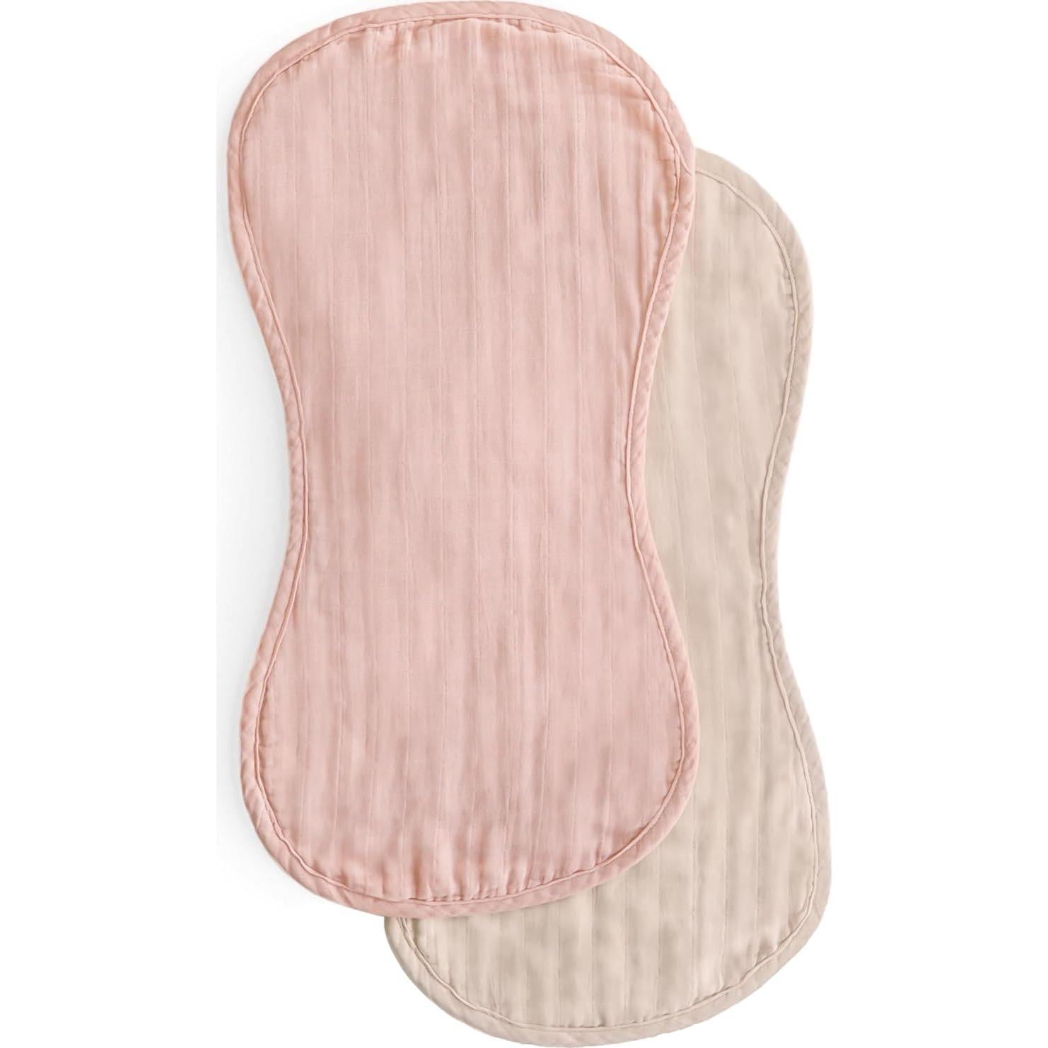 Paños de Eructo para Bebés Mushie - Algodón Orgánico, Set de 2