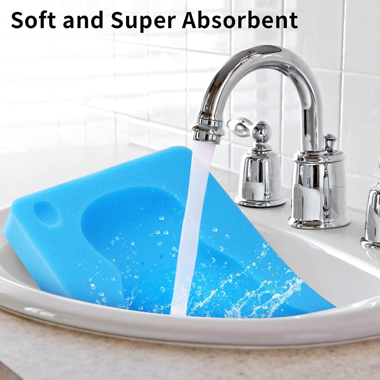 Cojín de Baño para Bebés KECUCO Azul 49x31.5cm Espuma Suave