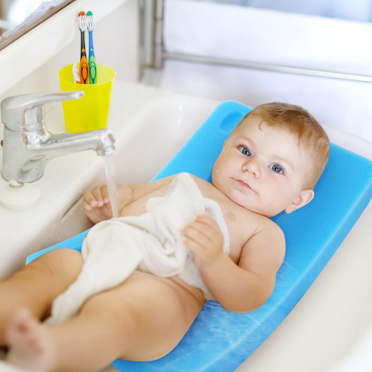 Cojín de Baño para Bebés KECUCO Azul 49x31.5cm Espuma Suave