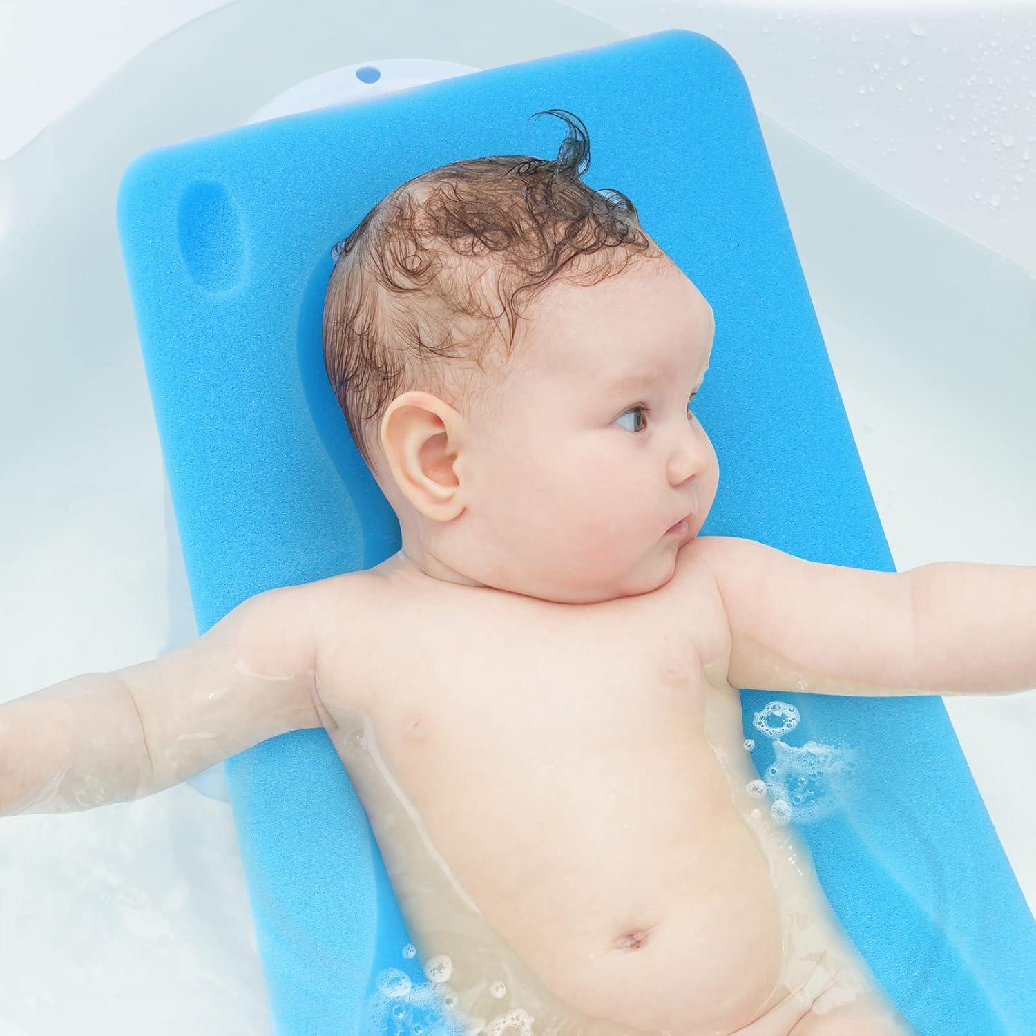 Cojín de Baño para Bebés KECUCO Azul 49x31.5cm Espuma Suave