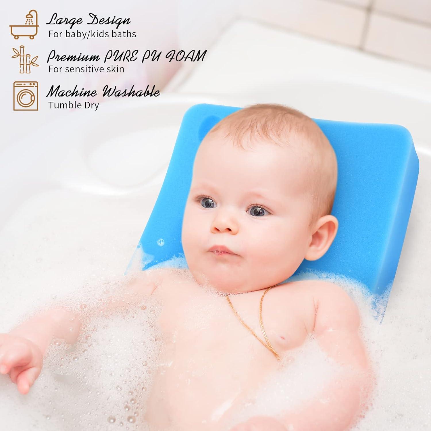 Cojín de Baño para Bebés KECUCO Azul 49x31.5cm Espuma Suave