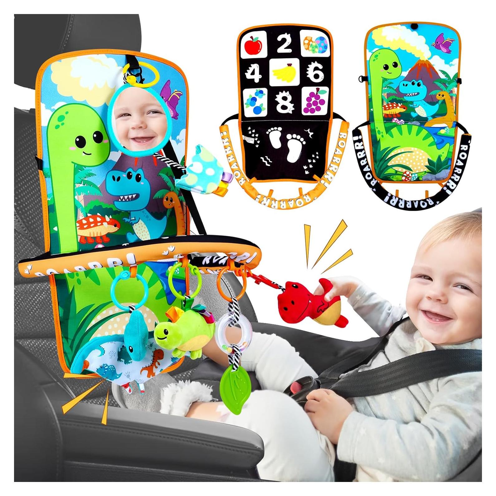 Juguetes para Asiento de Auto Bebés Innofans Dinosaurios