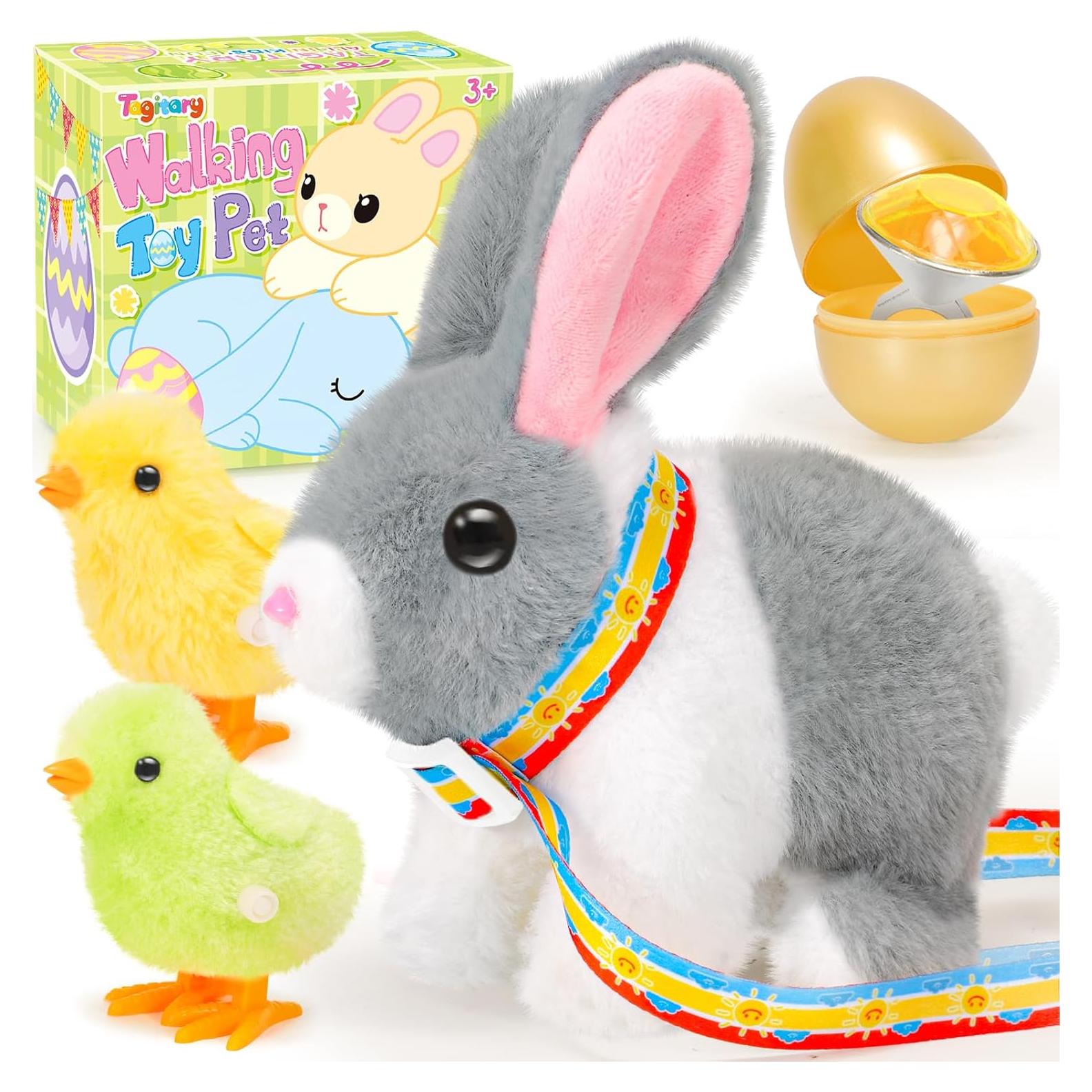 Conejo de Peluche Interactivo Tagitary con Accesorios de Pascua