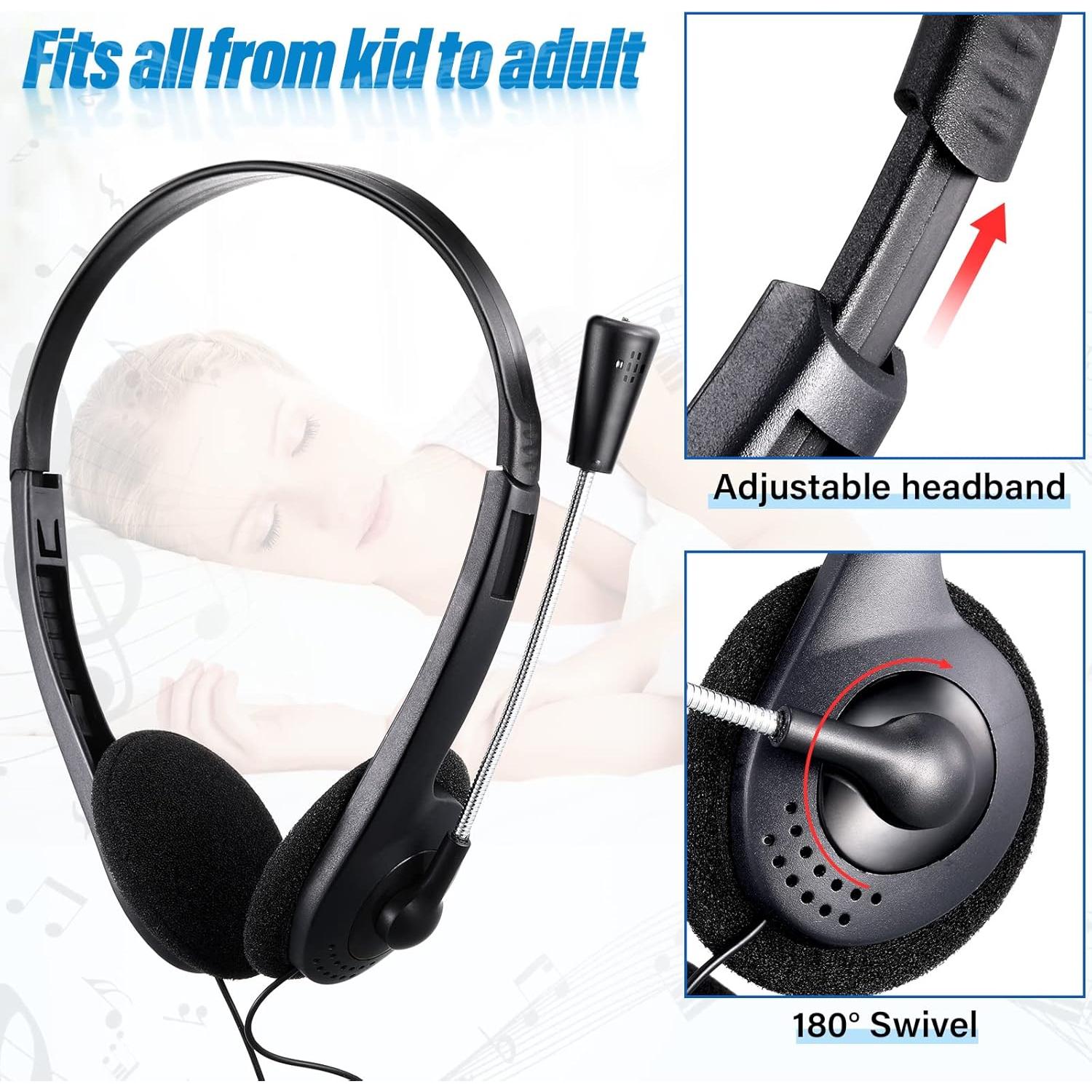 Auriculares Yunsailing 30 Piezas con Micrófono Ajustable