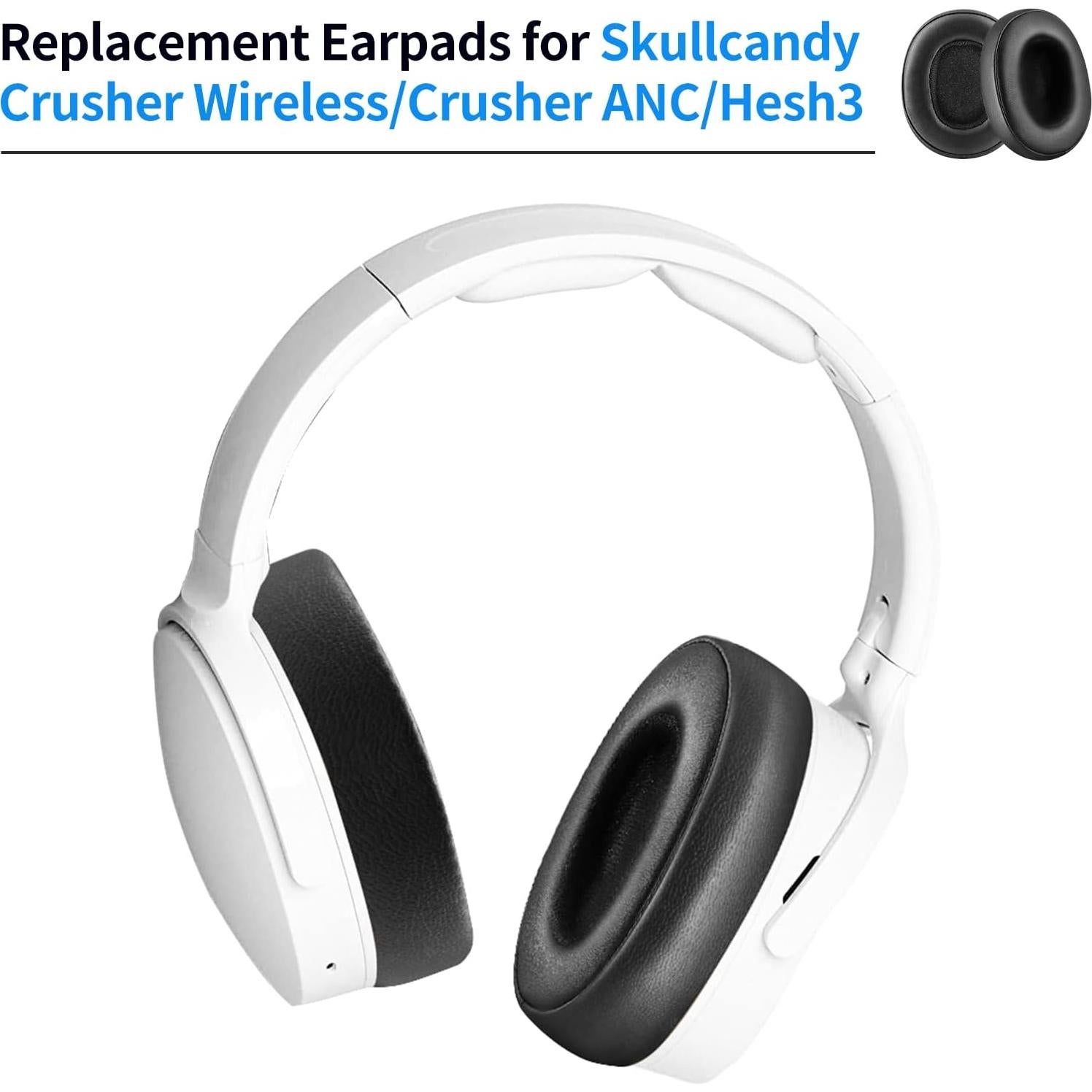 Almohadillas de Reemplazo para Auriculares Skullcandy Crusher - Negro