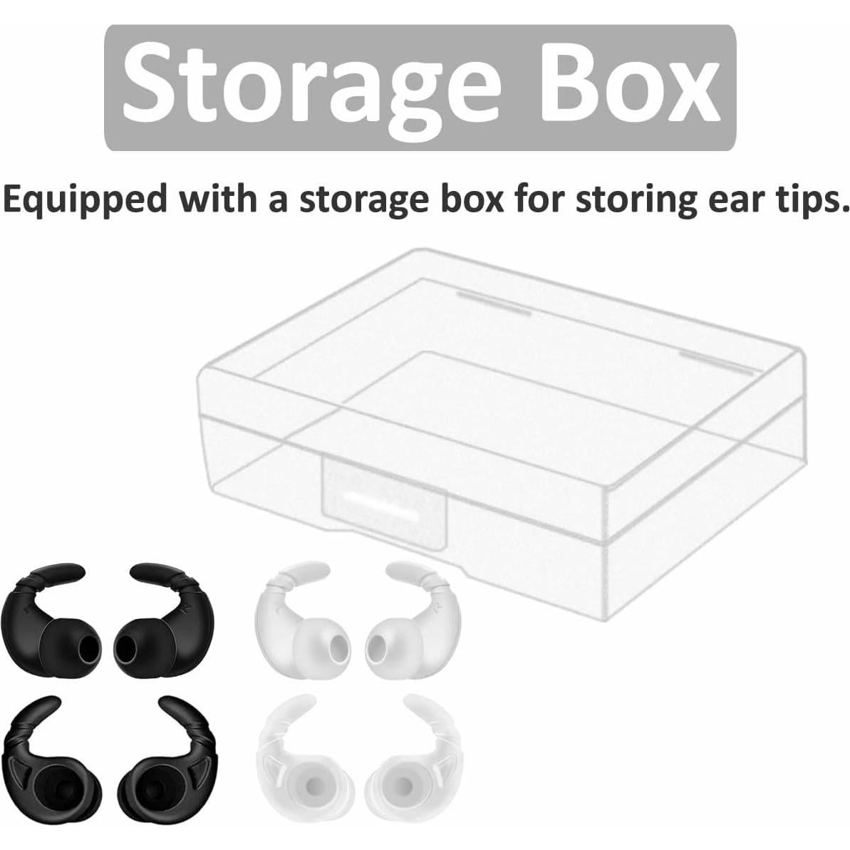 Ganchos Antideslizantes para Auriculares Beats Studio Buds - 4 Pares