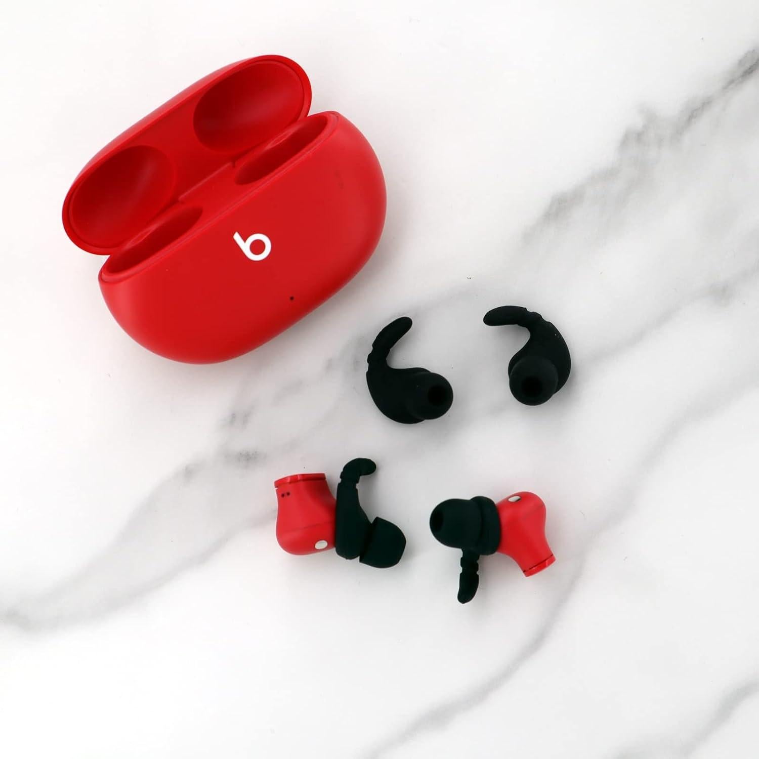 Ganchos Antideslizantes para Auriculares Beats Studio Buds - 4 Pares