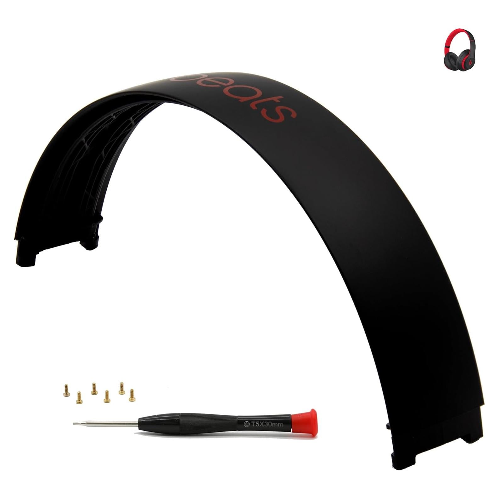 Diadema de Reemplazo ZORIVASTRA para Beats Studio 2/3 - Negro Rojo