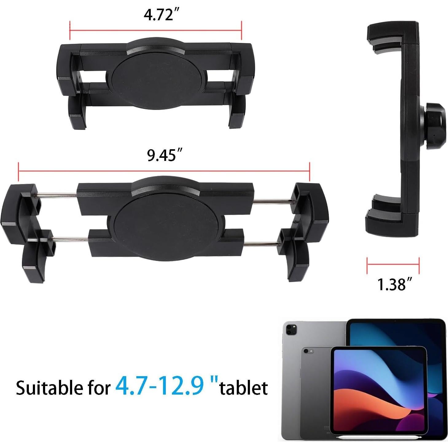 Soporte para Tableta Xik TS-16 con Bomba de Vacío para iPad