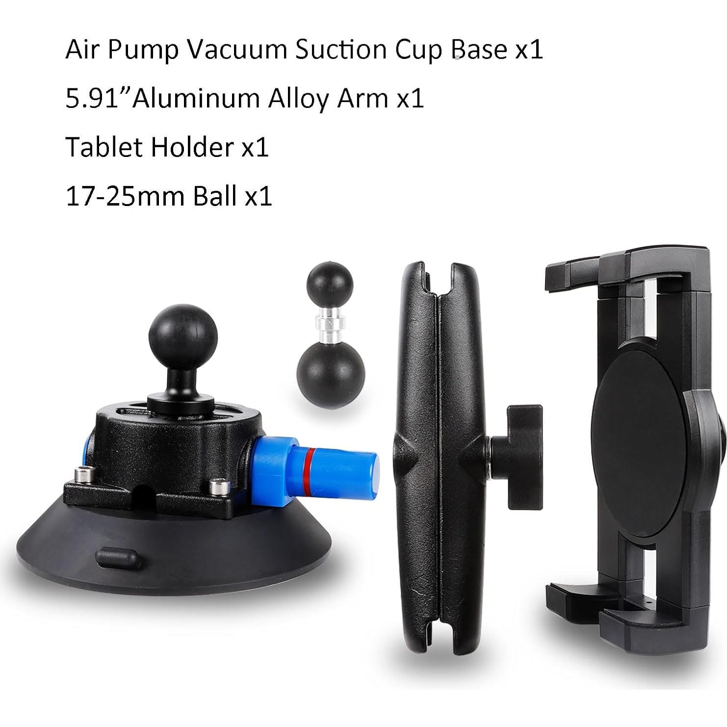 Soporte para Tableta Xik TS-16 con Bomba de Vacío para iPad