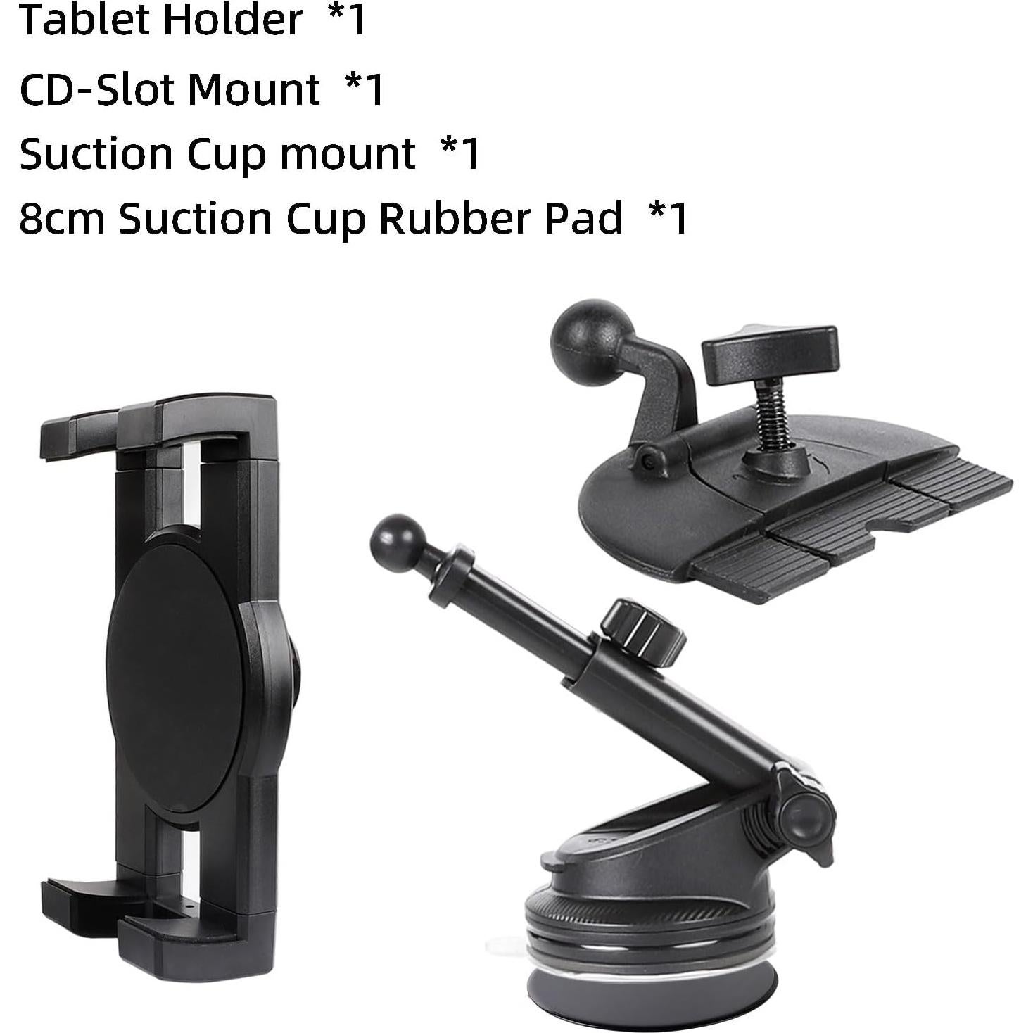 Soporte Universal para Tableta de Coche Xik TS-17 - Montaje 2-en-1