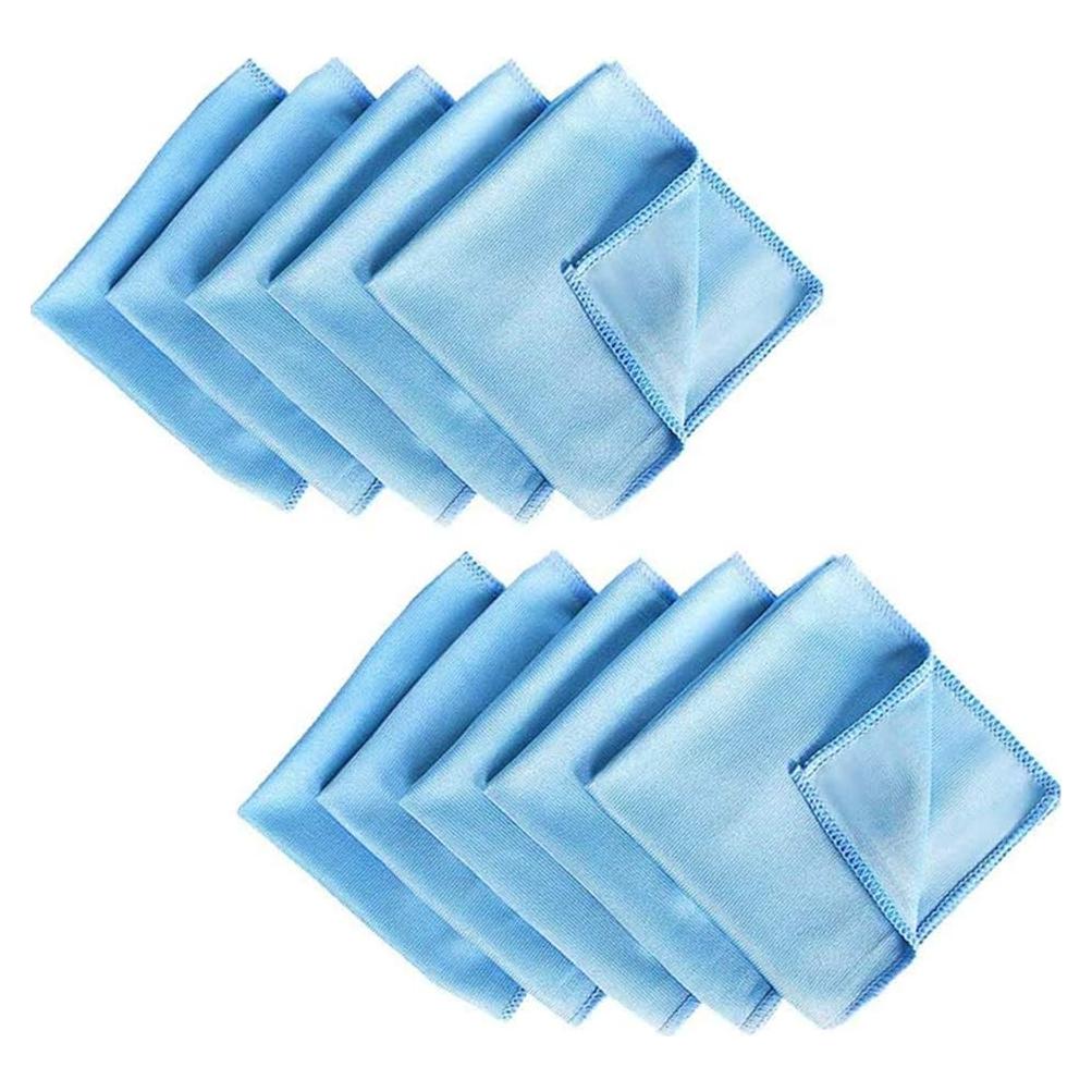 Paños de limpieza de microfibra AIVS - 10 unidades 30x30 cm