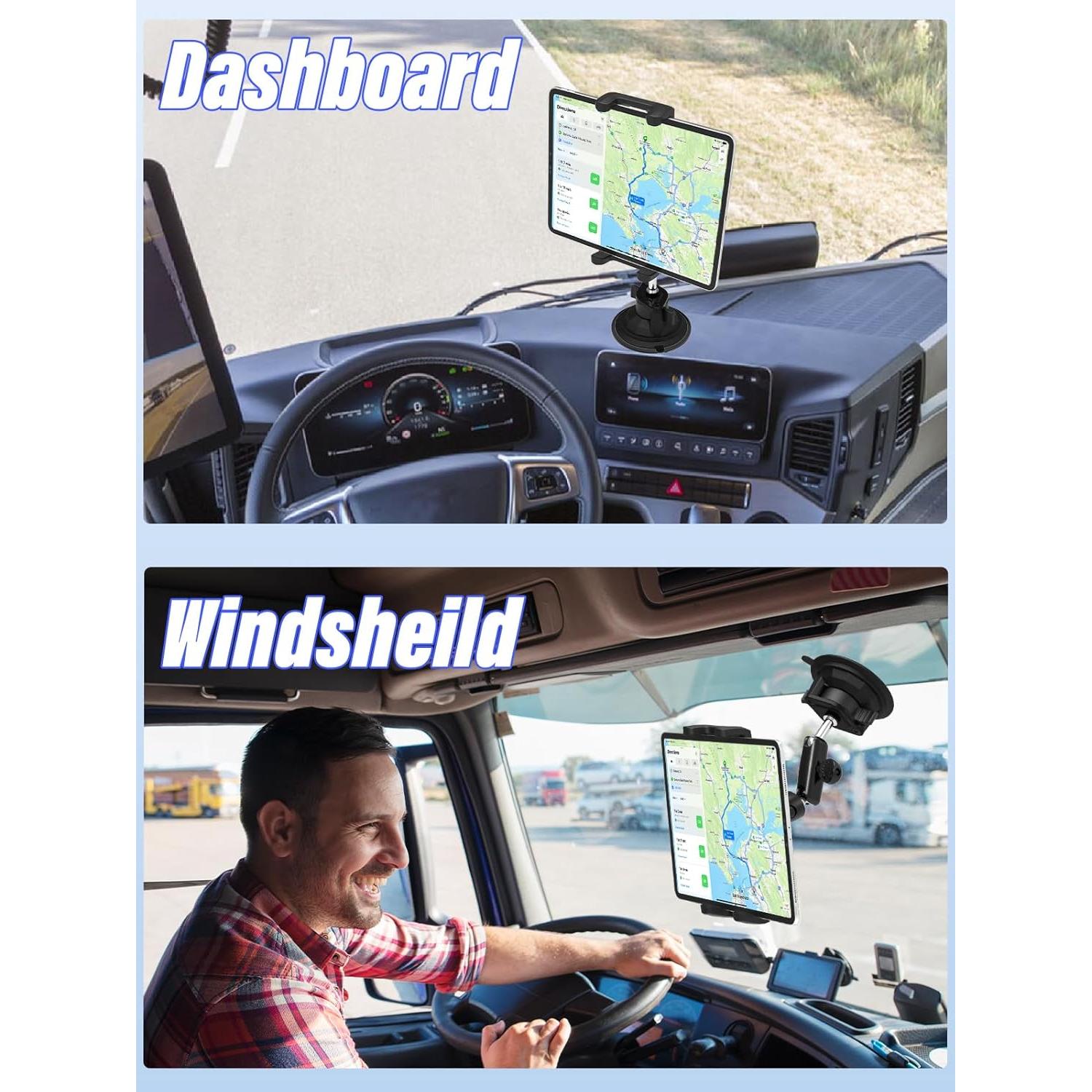 Soporte para Tableta de Camión LYFICCS - Alta Resistencia 4.7-12.9"