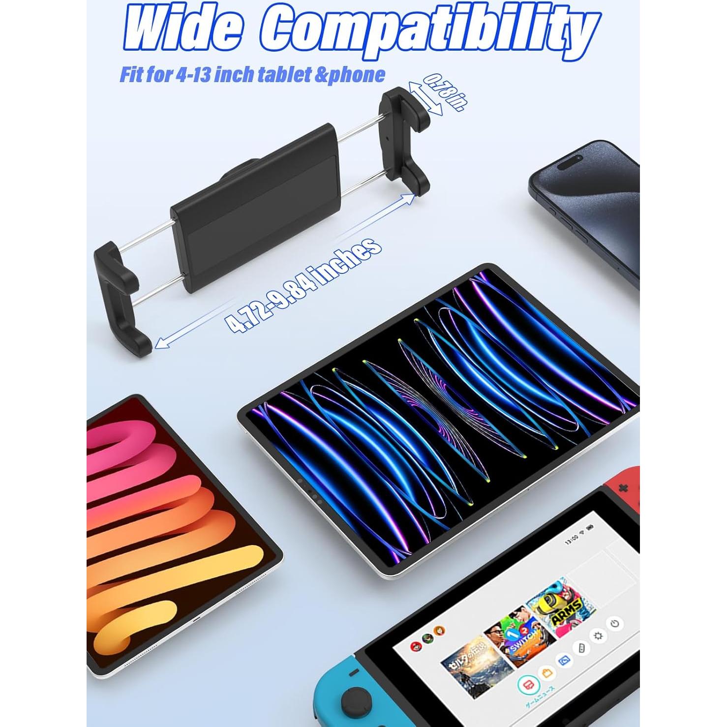 Soporte para Tableta de Camión LYFICCS - Alta Resistencia 4.7-12.9"