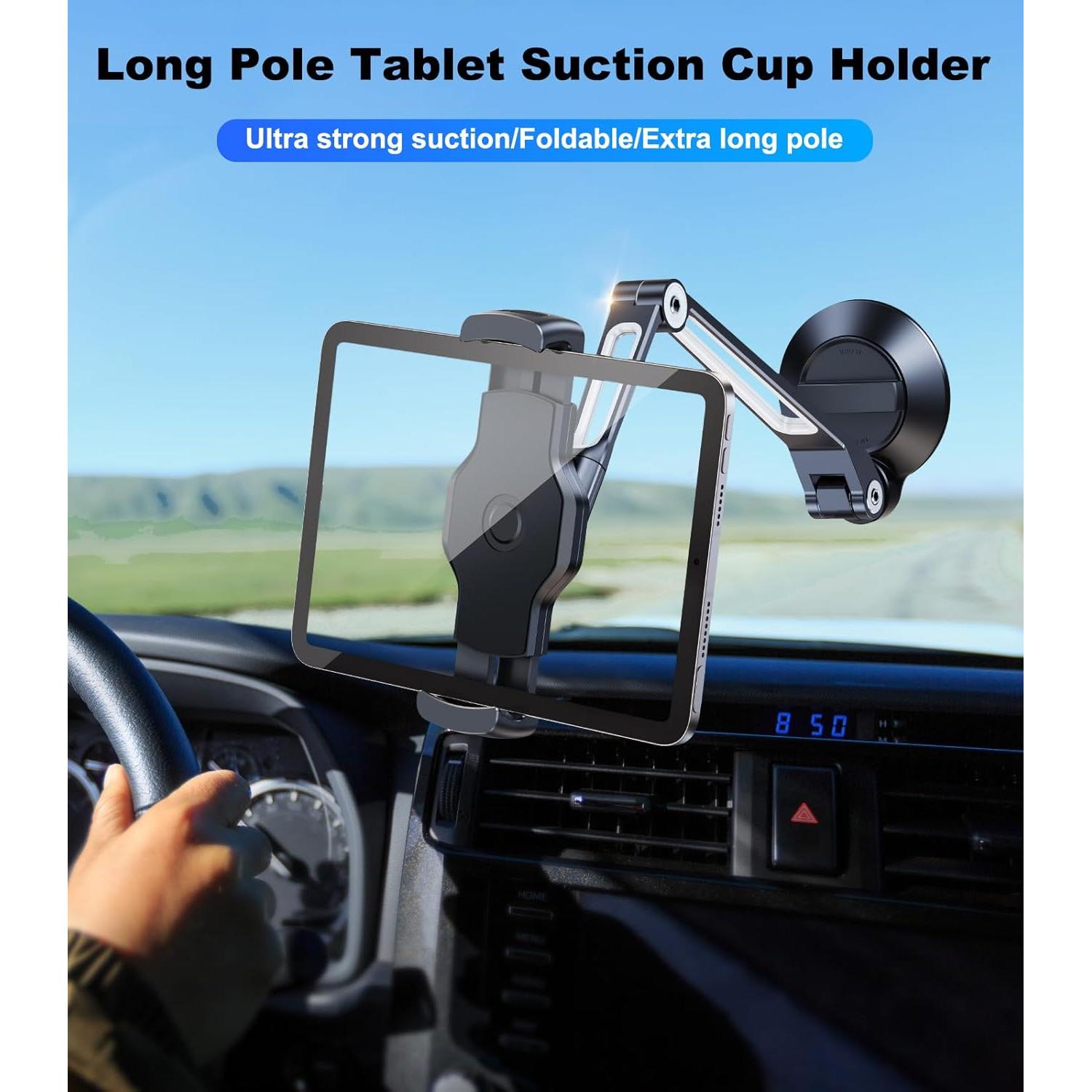 Soporte para Tablet DICMKY en Coche con Ventosa 360°