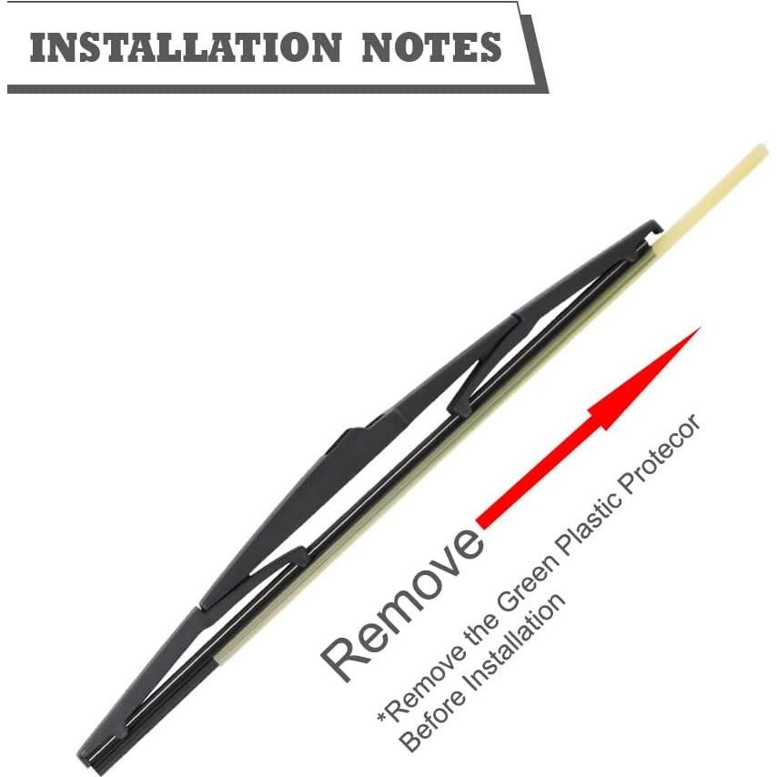 Limpiaparabrisas HODEE 66cm + 43cm + 30cm para Nissan