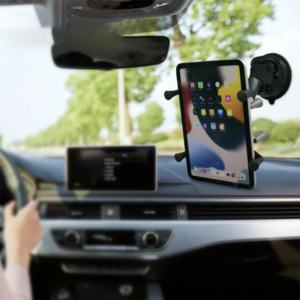 Soporte para Tablet de Coche Strg con Base de Ventosa 6"