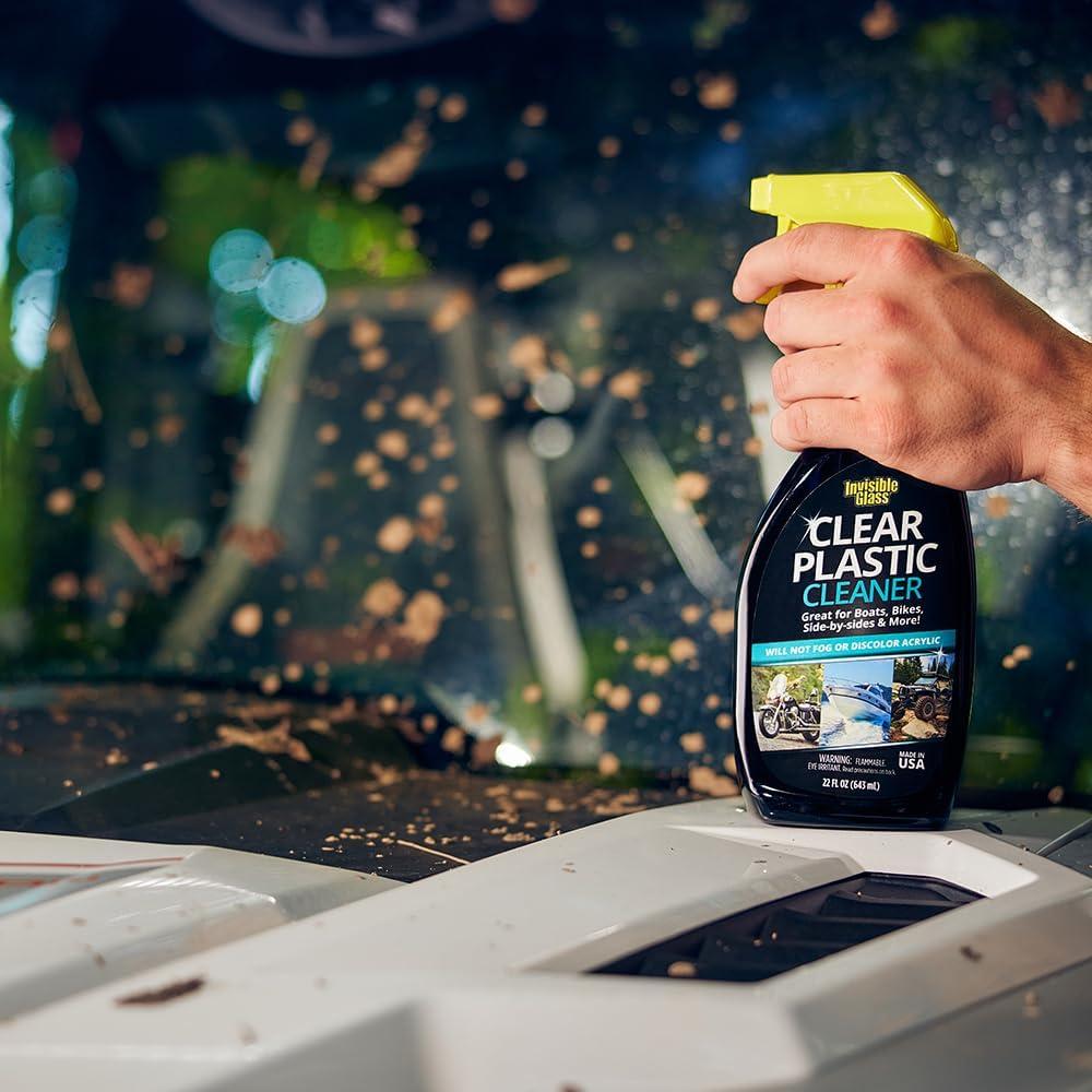 Limpiador de Plástico Claro Invisible Glass 650 ml Sin Rayas