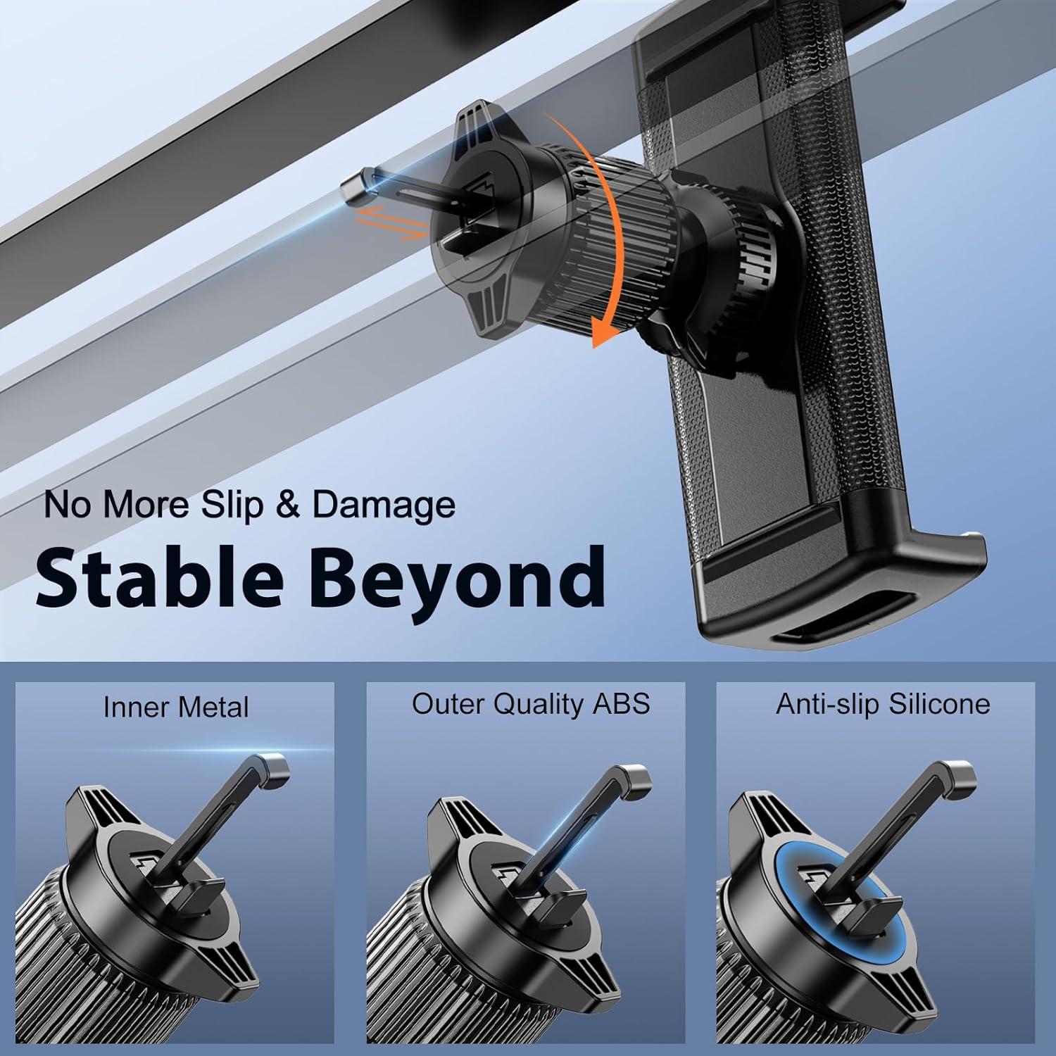 Soporte para teléfono en coche DICMKY con rotación 360°