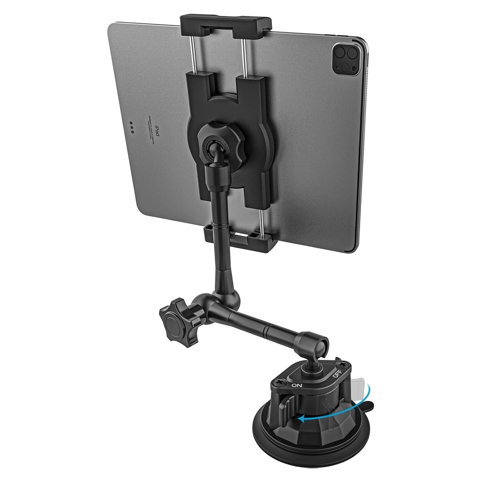 Soporte de Tablet para Coche GDZN con Ventosa Ajustable 4-13"